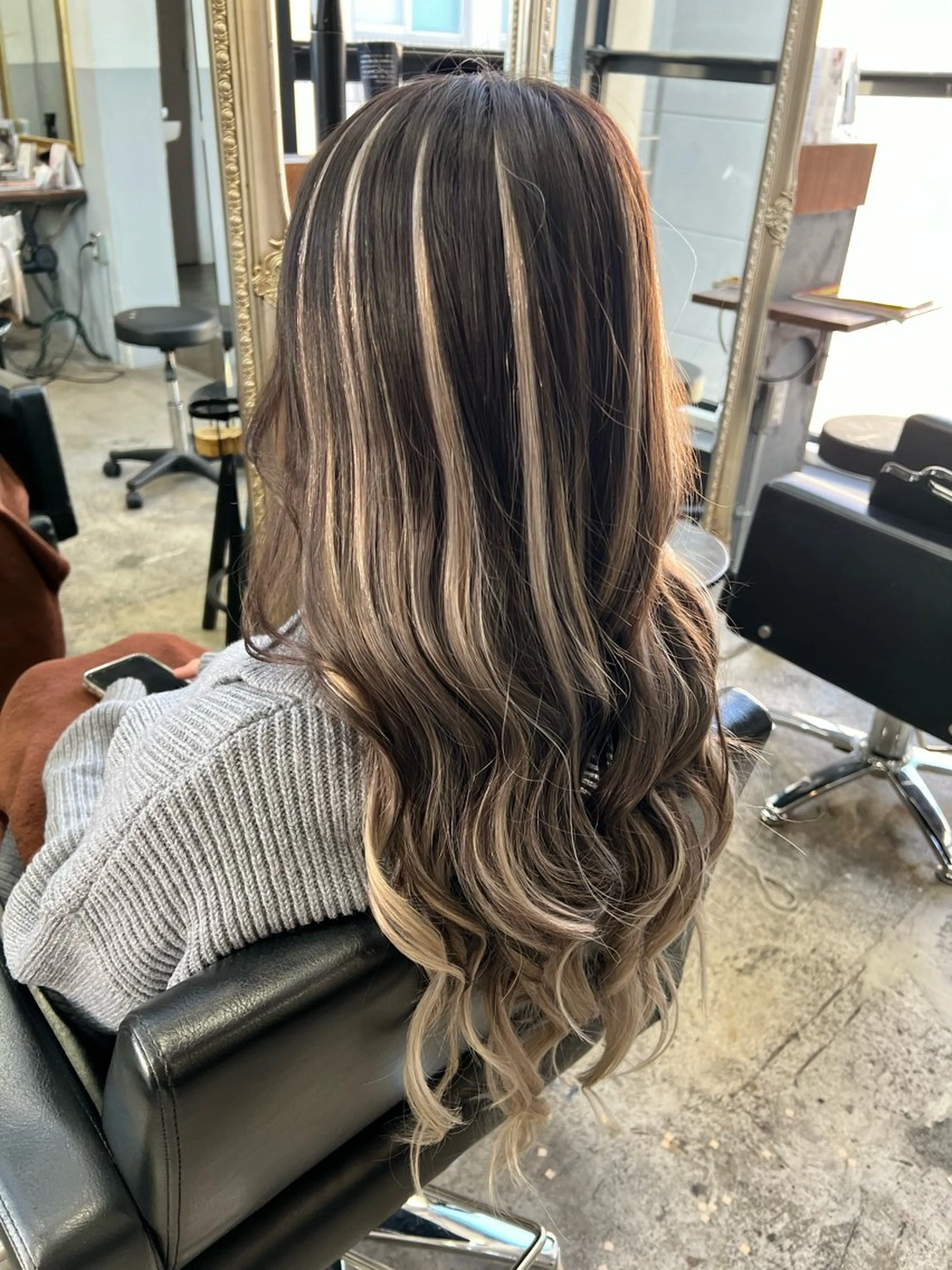 ロング エクステ ハイライト ☀️中嶋 そら☀️のヘアスタイル