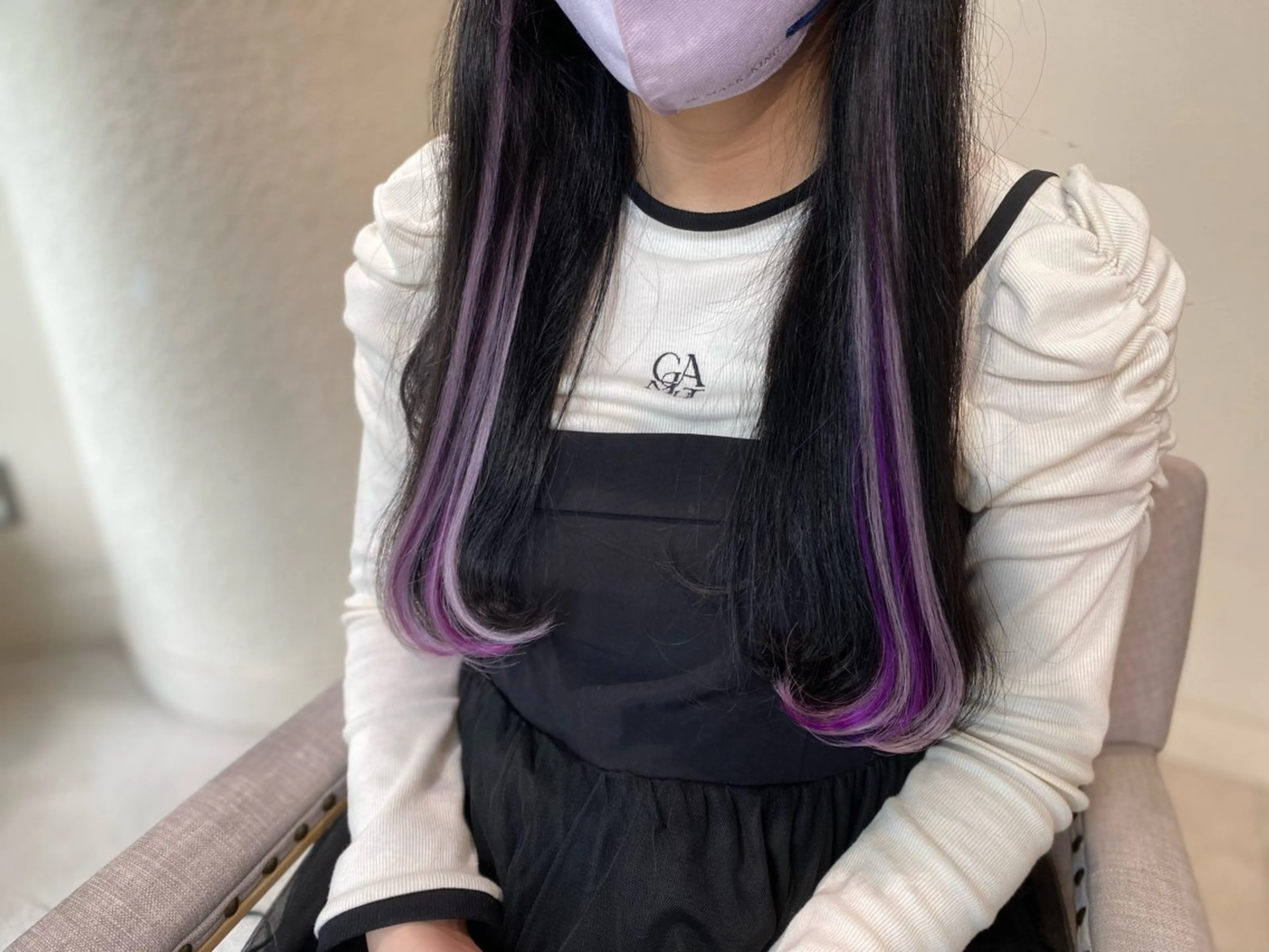 エクステ ハイトーン✨艶髪💘 💘 AYANO💘のヘアスタイル