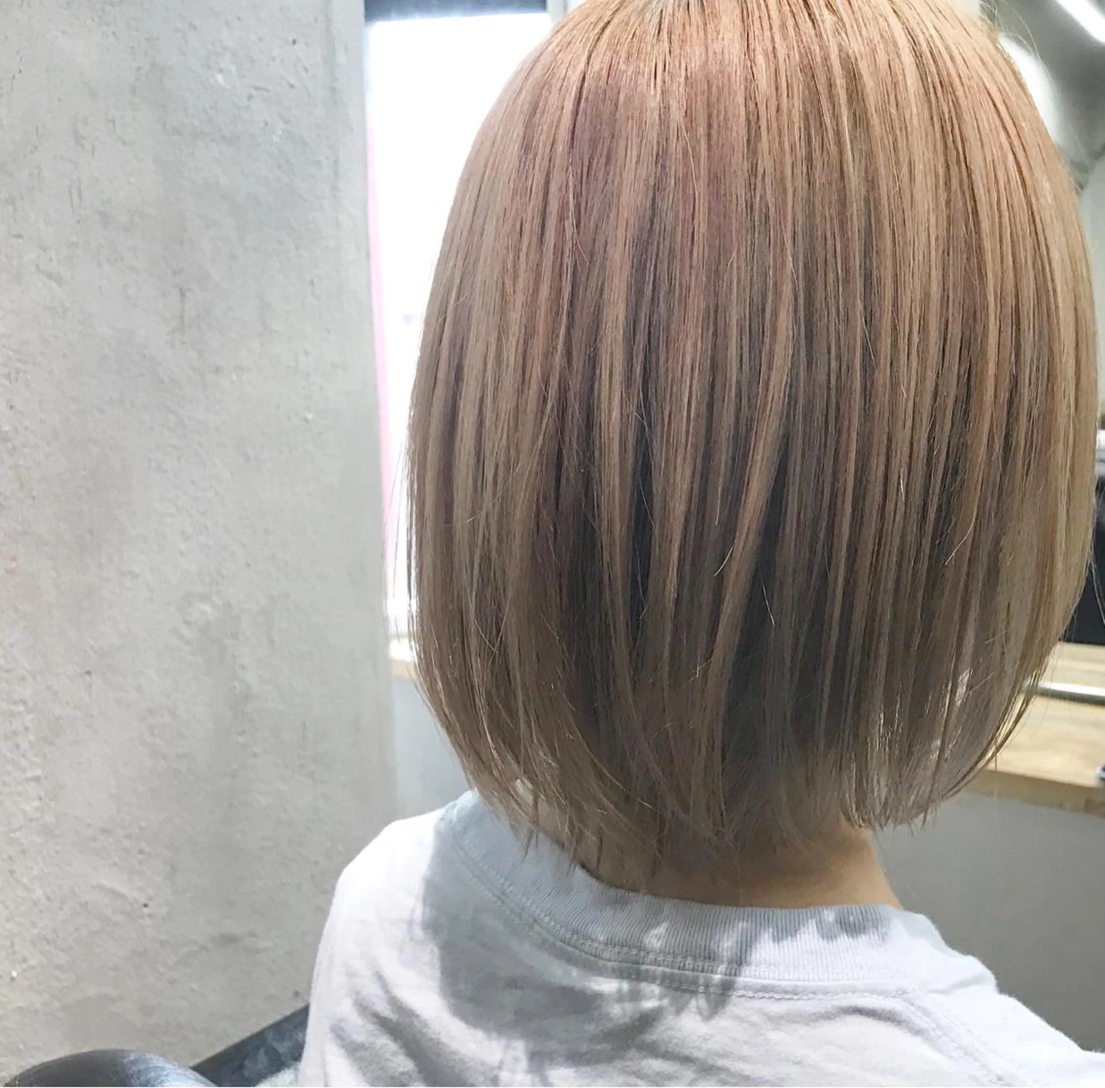 ミディアム カラー 下北沢 soiのヘアスタイル