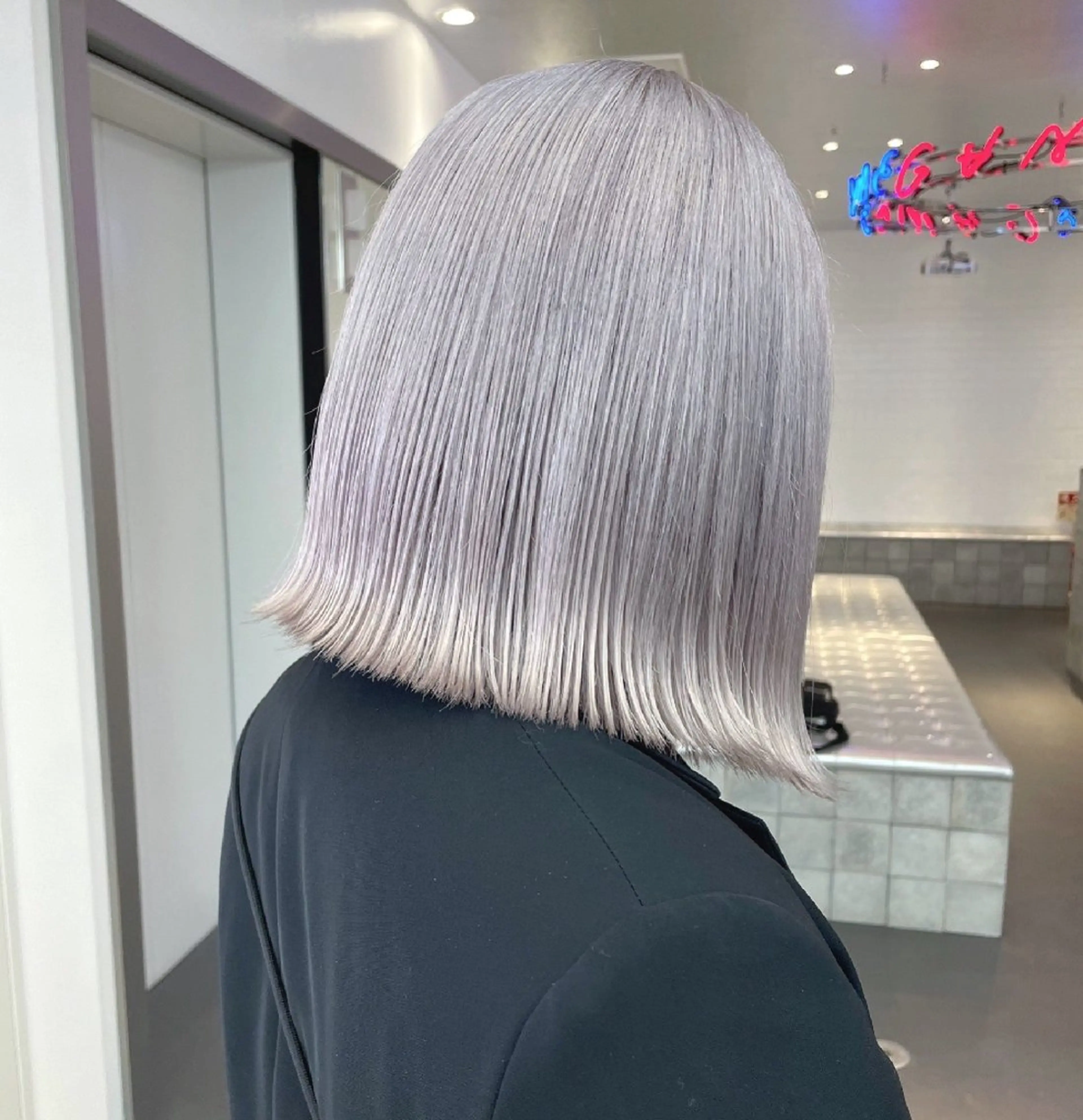 ミディアム カラー カット ヘアカラー トリートメント ✨カラー人気✨ GAME原宿店のヘアスタイル