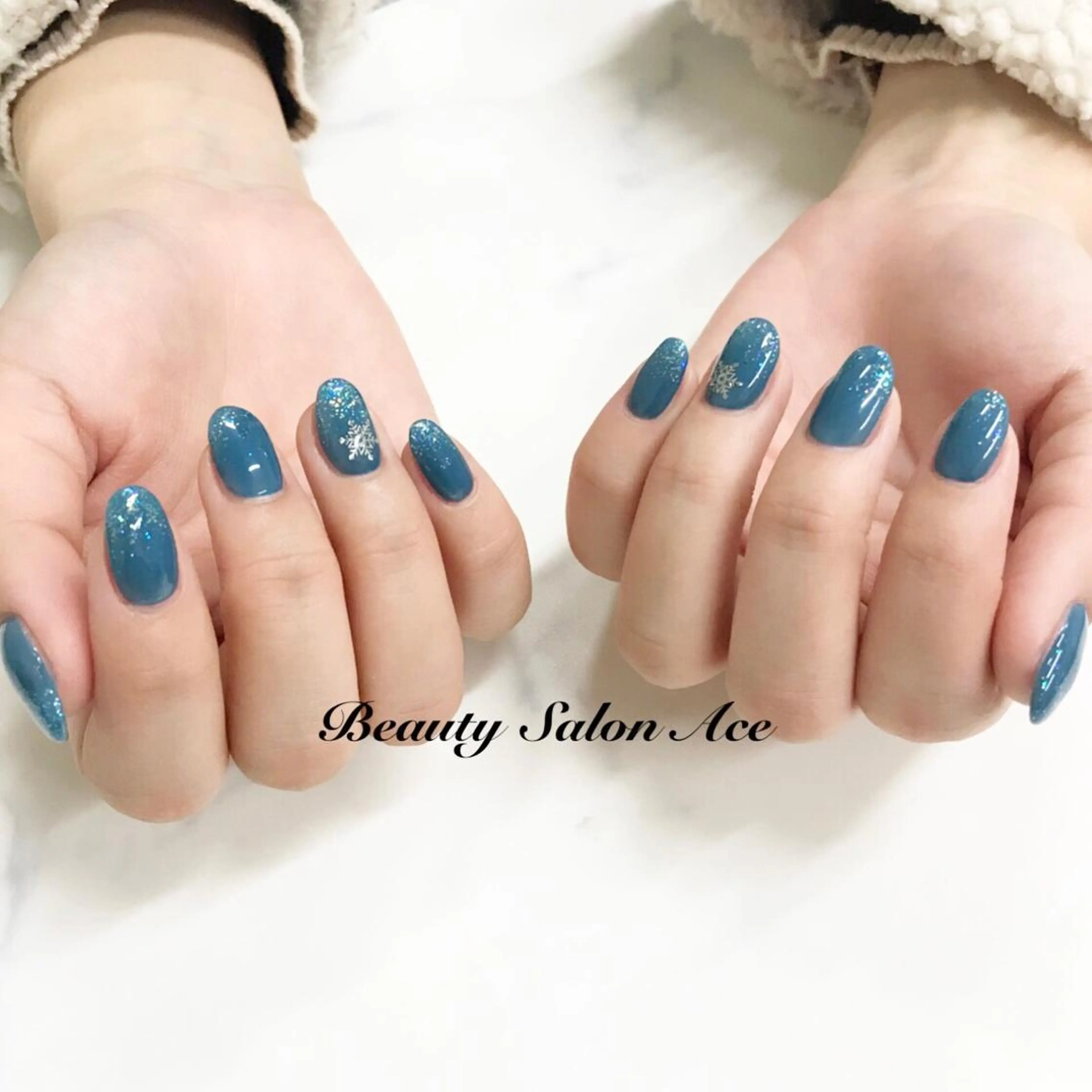 ネイル ハンドネイル ハンドケア Beauty Salon Ace（ネイルサロン　エース）所属・池袋フィルイン Ace♡長さだしのネイルデザイン