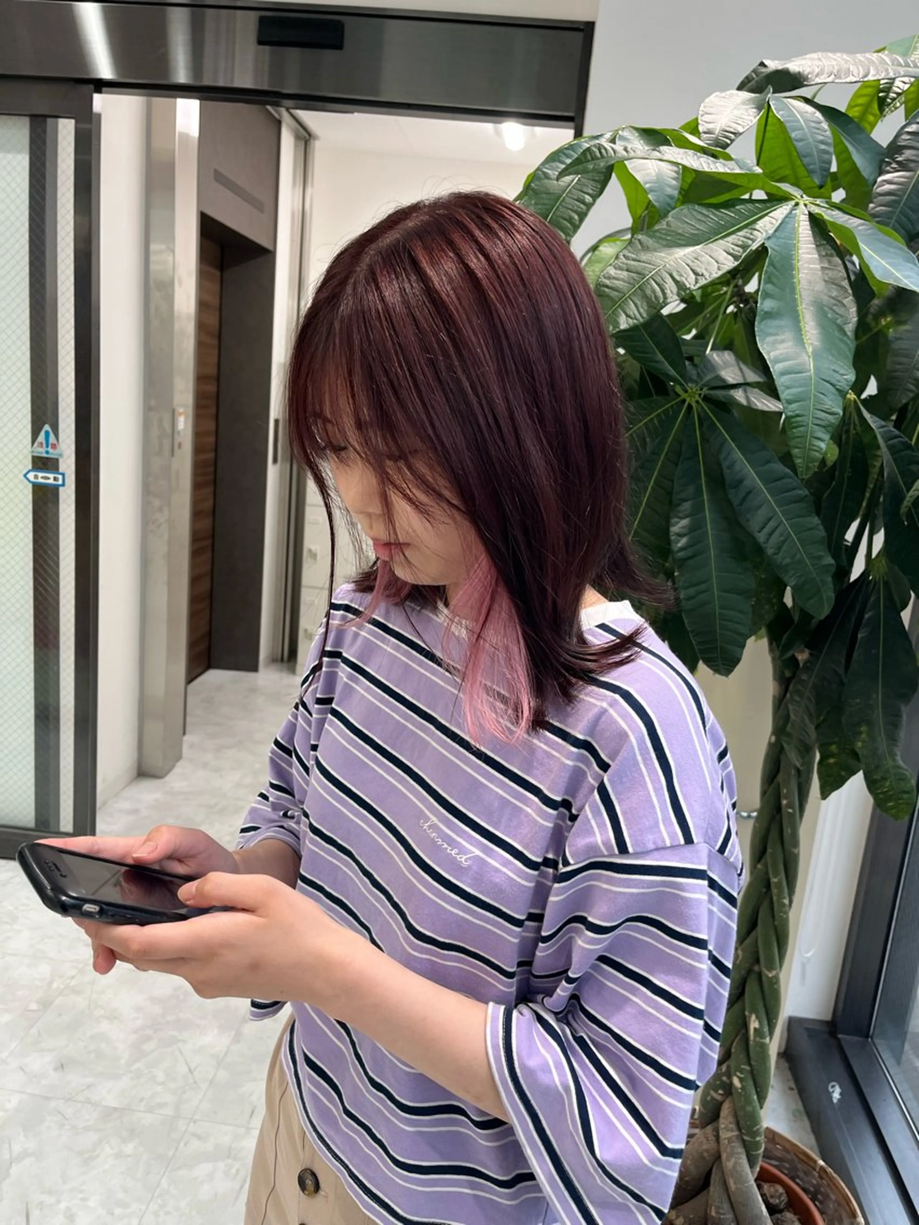 ミディアム カラー ヘアカラー ブリーチボブNo.1 🥇/KOHEIのヘアスタイル