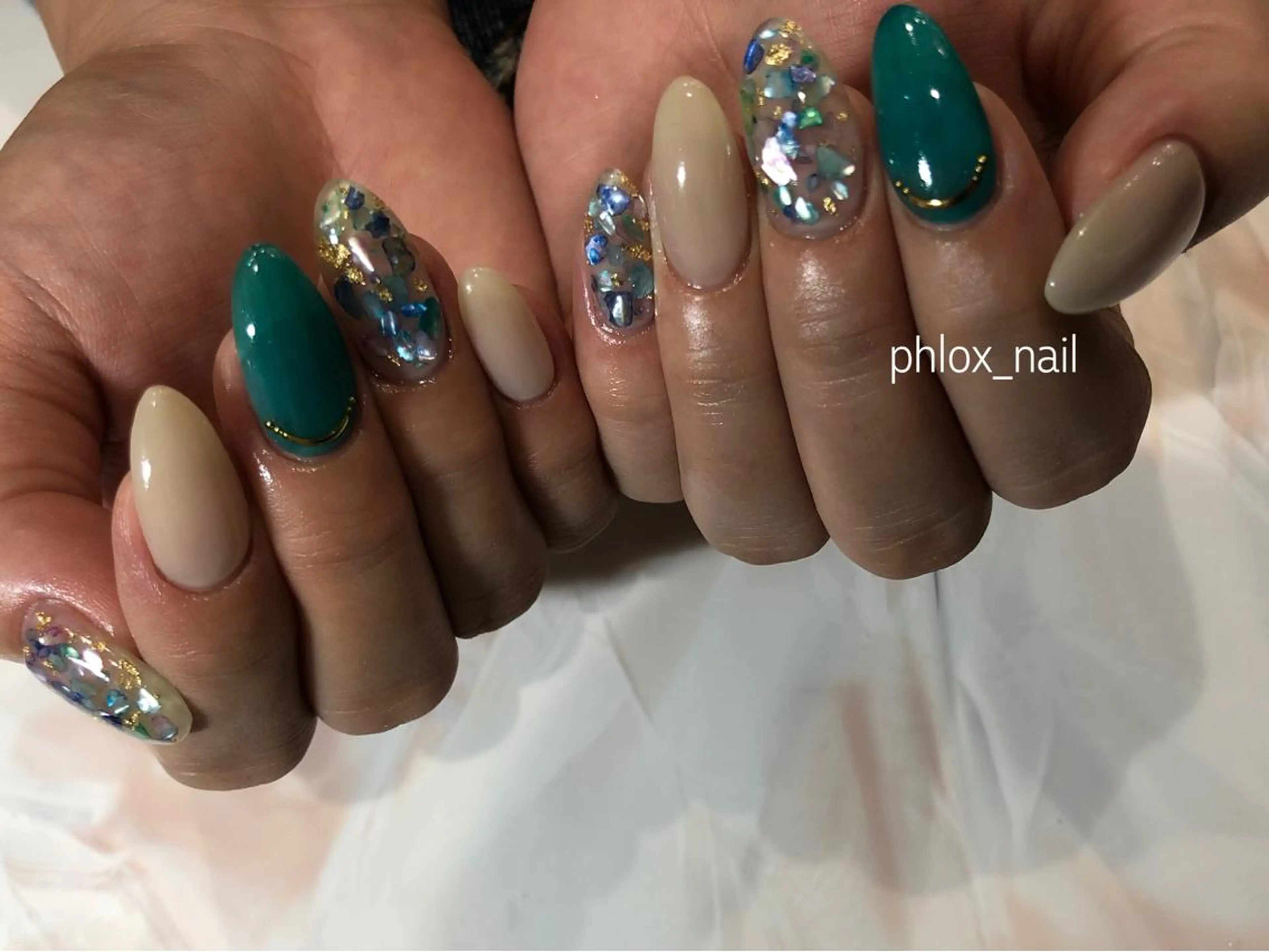 ネイル s/w ＿shokoのネイルデザイン