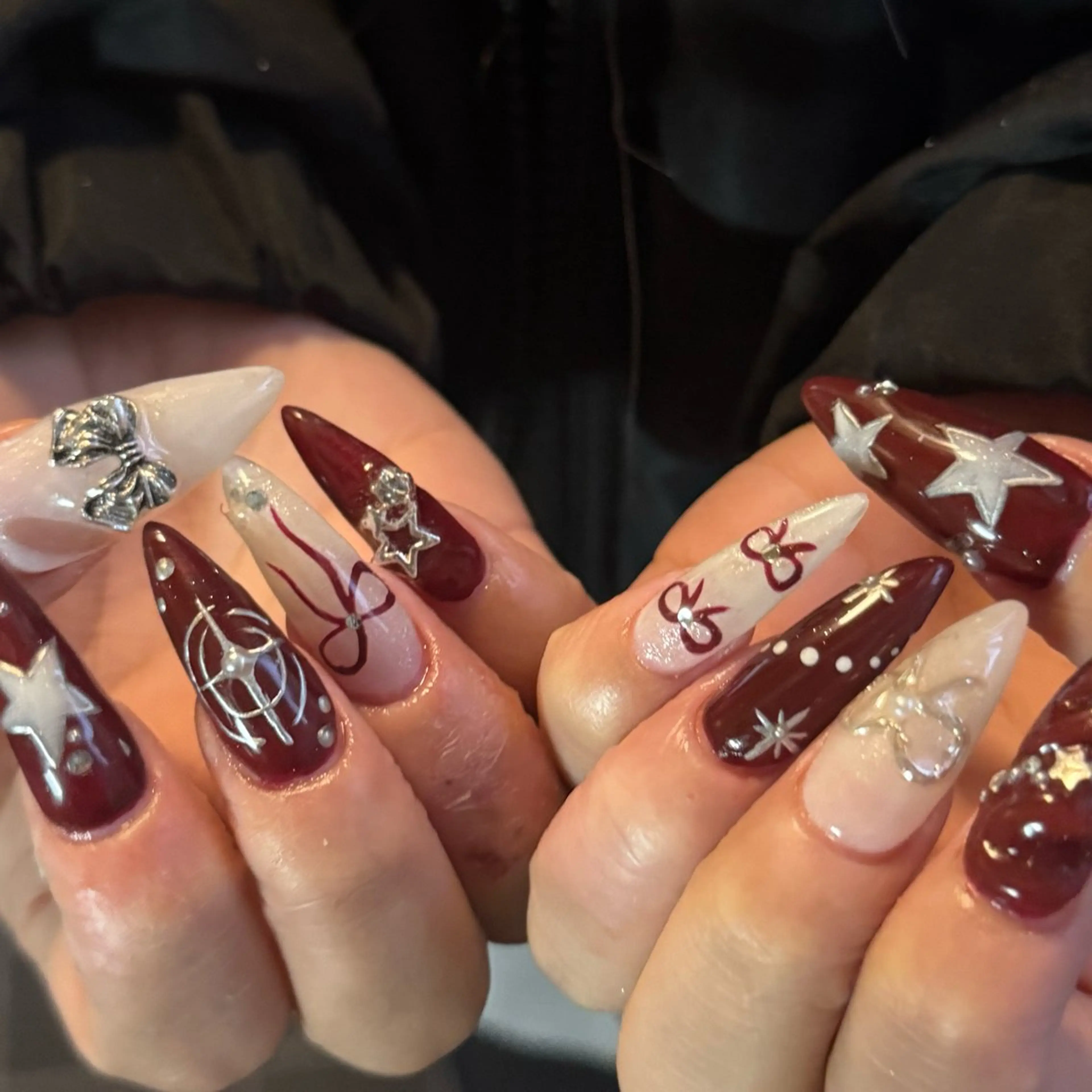 ロング 小川 柚香のネイルデザイン