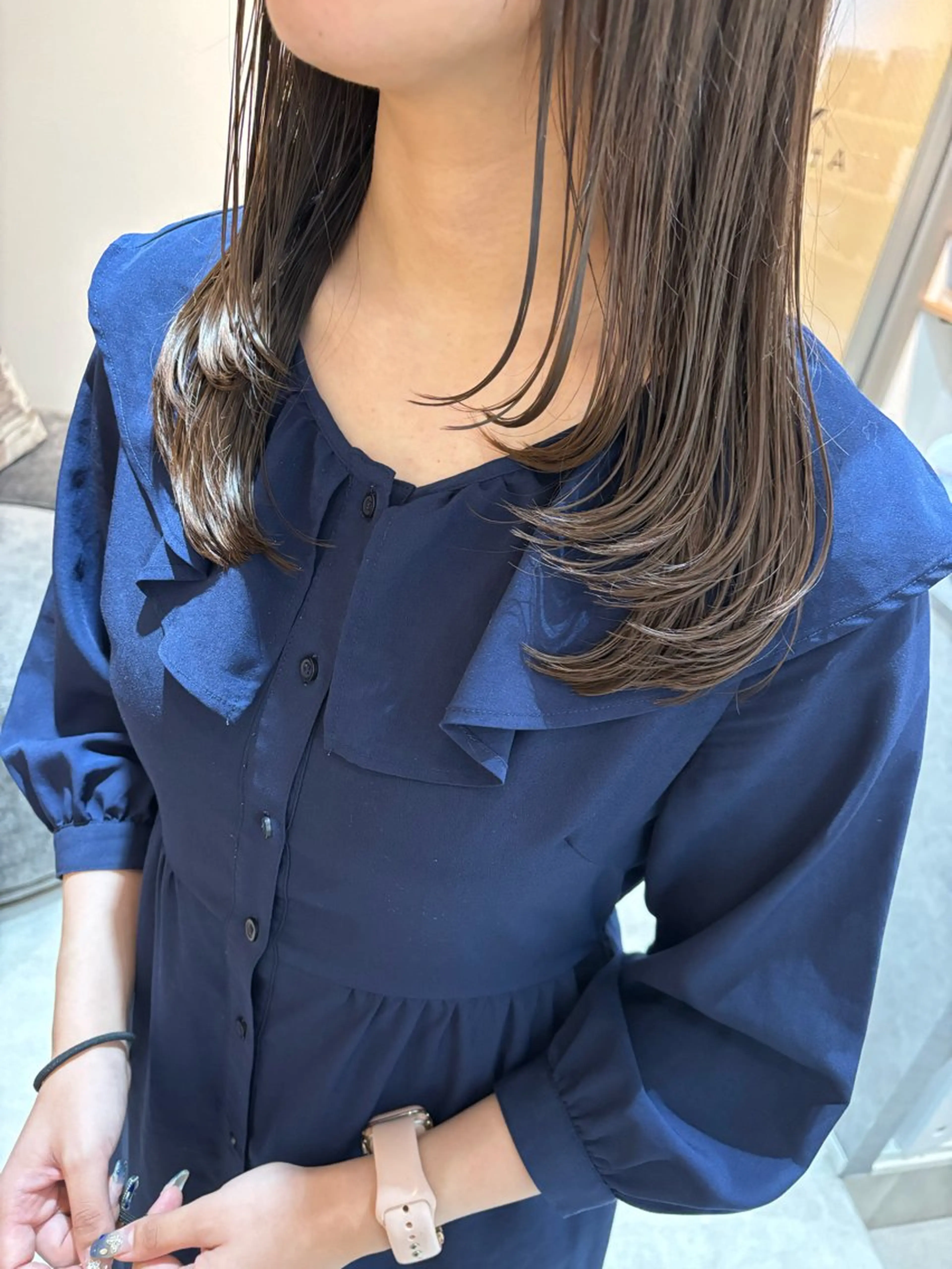 ロング レイヤーカット Atre.所属・🤍美髪縮毛/髪質 改善/池上夏凜🤍のヘアスタイル