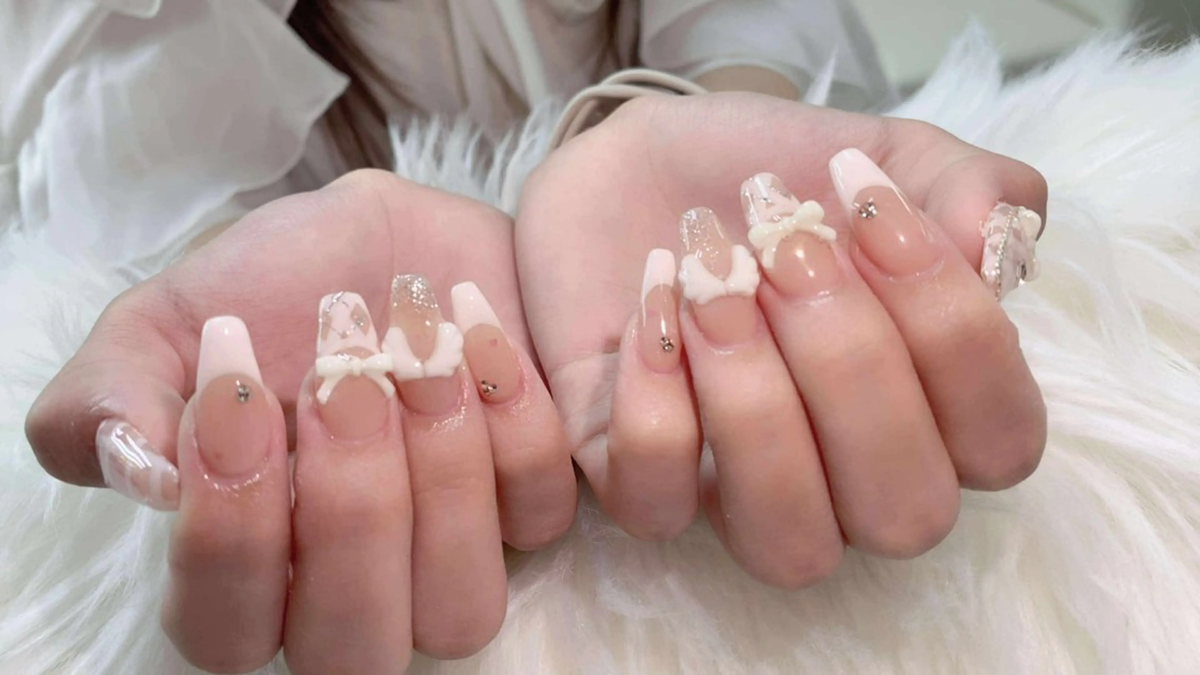 ネイル ハンドネイル ハンドケア Hara Nail 【パラジェル使用】のネイルデザイン