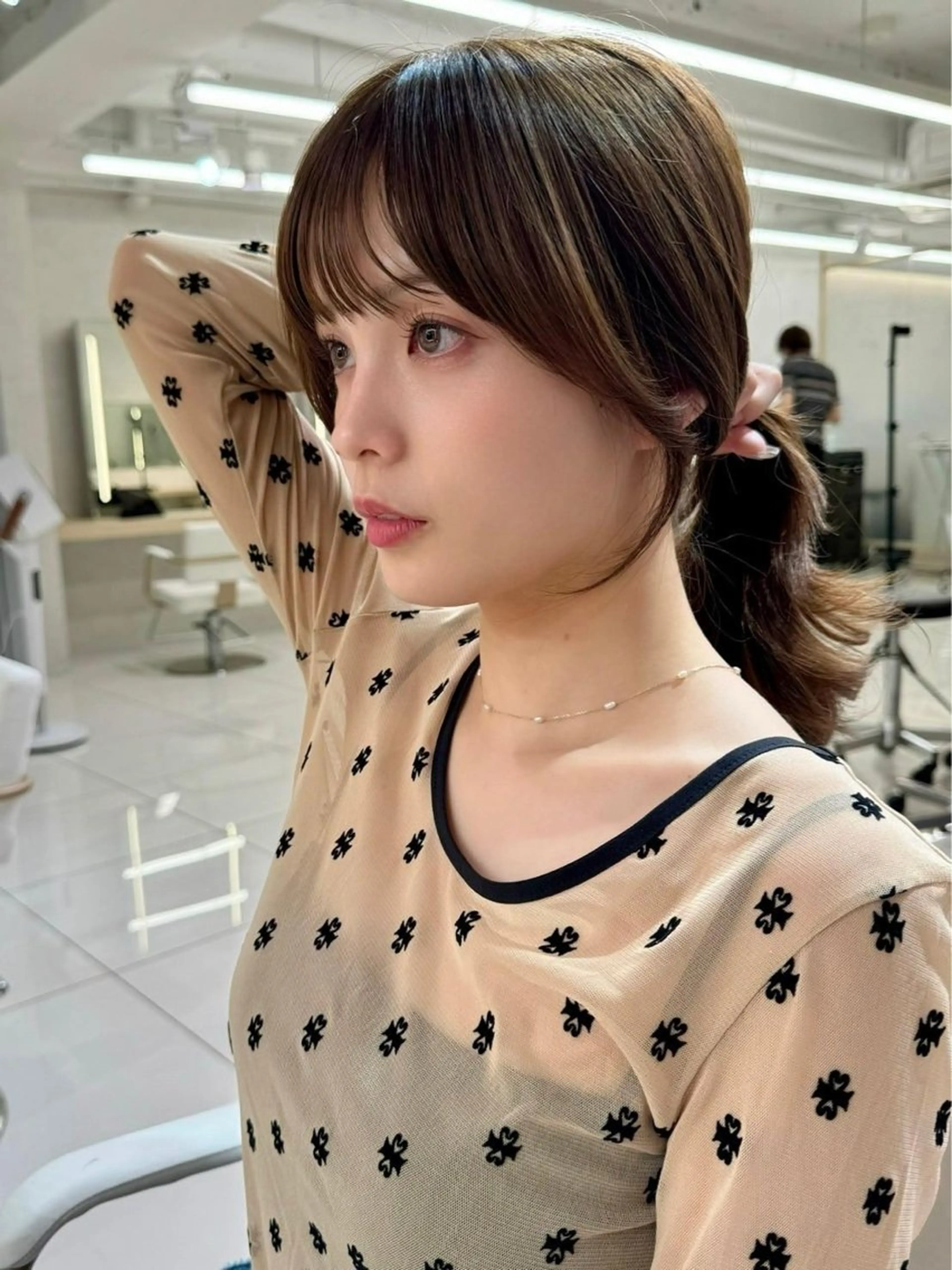 セミロング 【韓国ヘア】公式 🇰🇷Ash中野のヘアスタイル