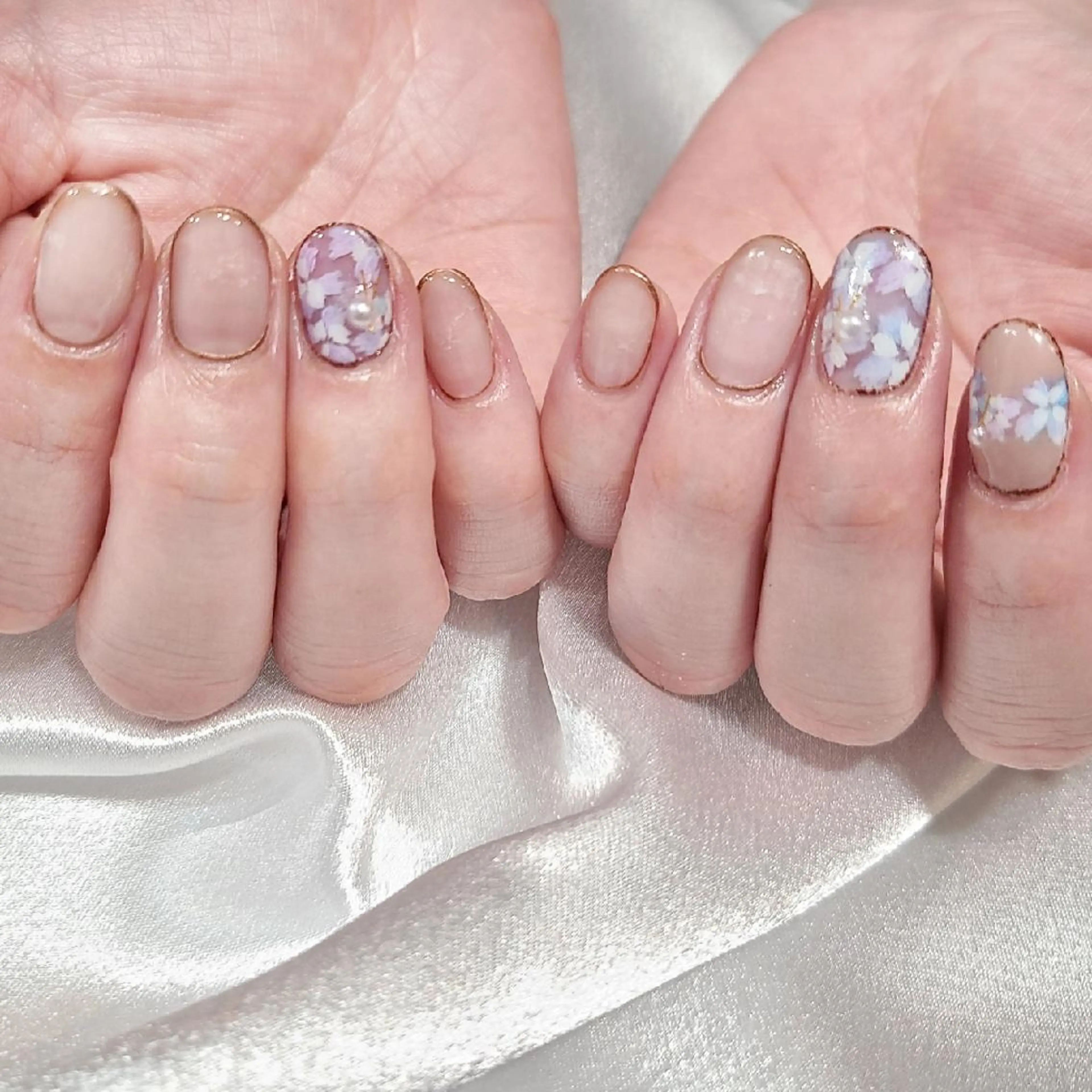 ネイル フラワーネイル ハンドネイル NOGUCHI  KANAのネイルデザイン