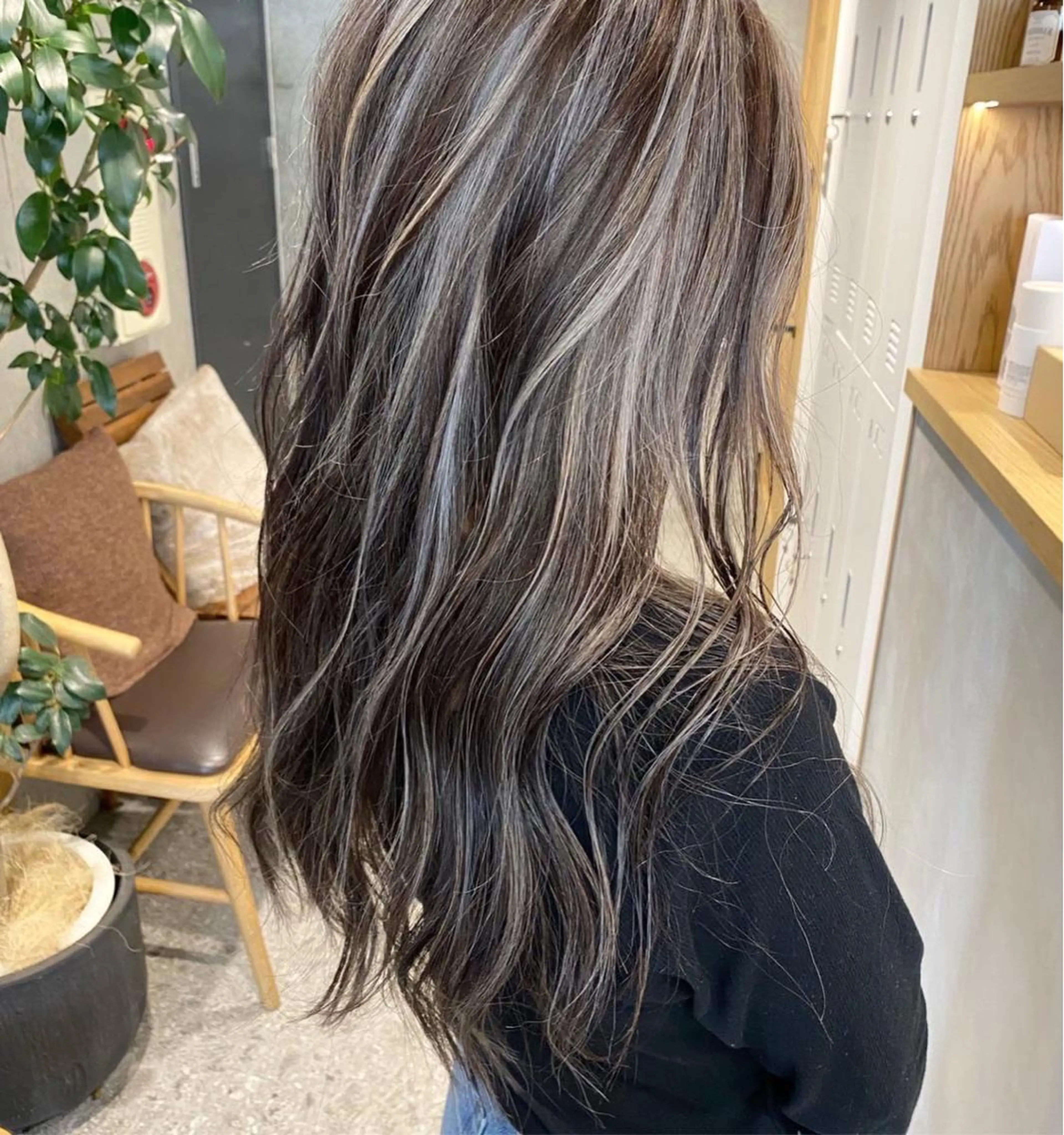 カラー ﾃﾞｻﾞｲﾝｶﾗｰ 🤍ｼﾉﾌﾞ🤍のヘアスタイル