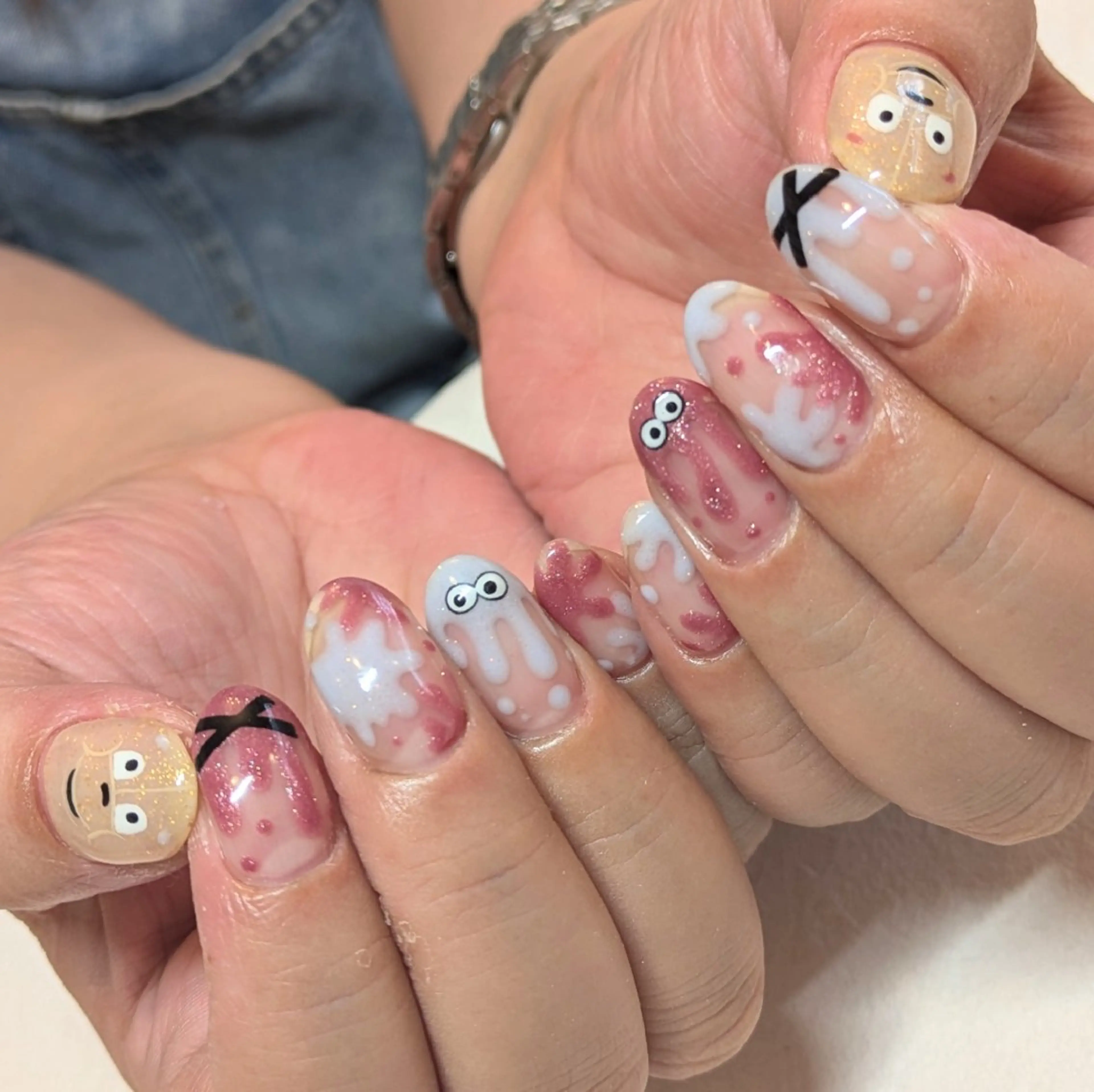 ネイル ジェヌインネイル 河内のネイルデザイン