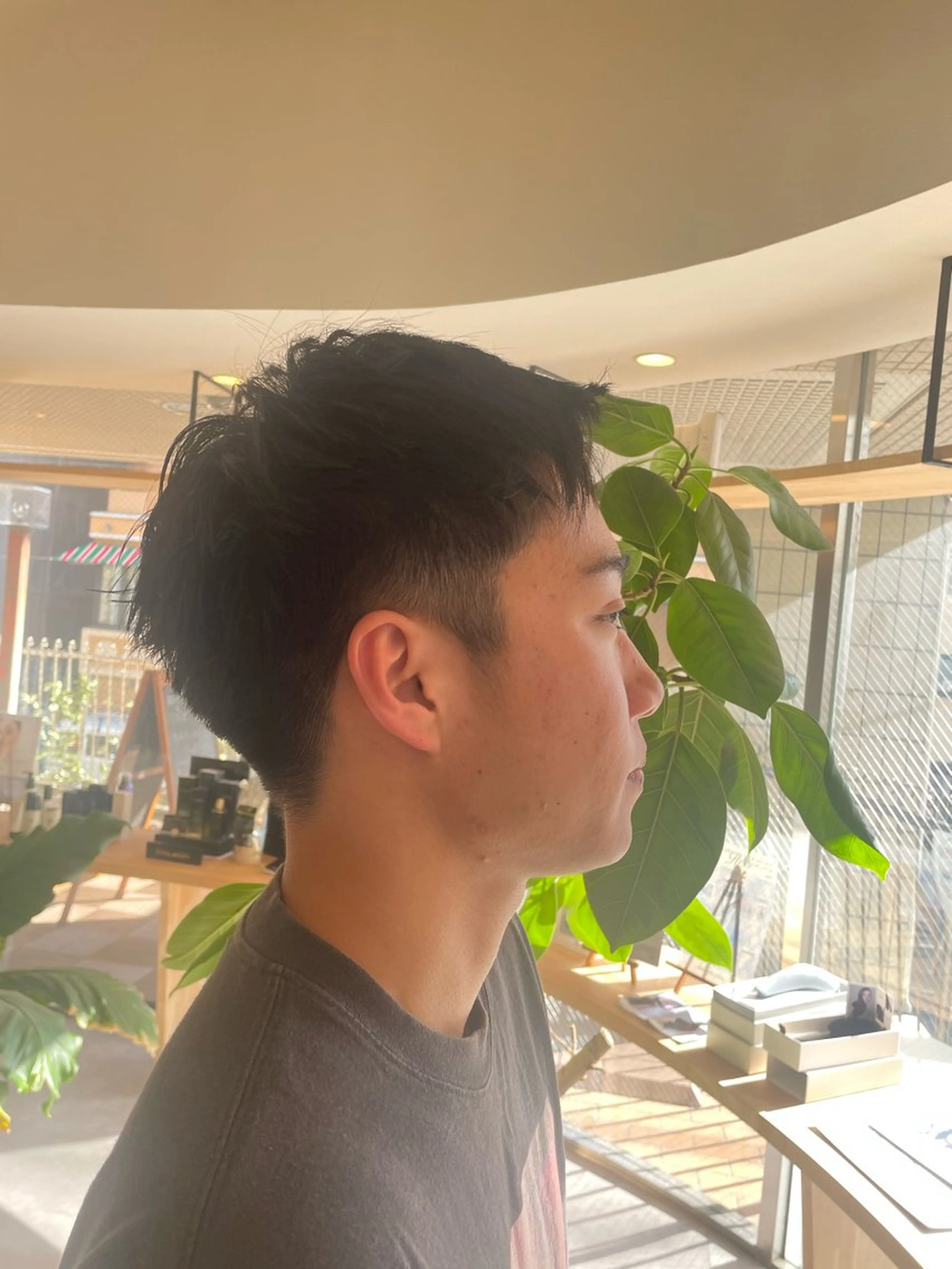 メンズ 小西 優萌のヘアスタイル