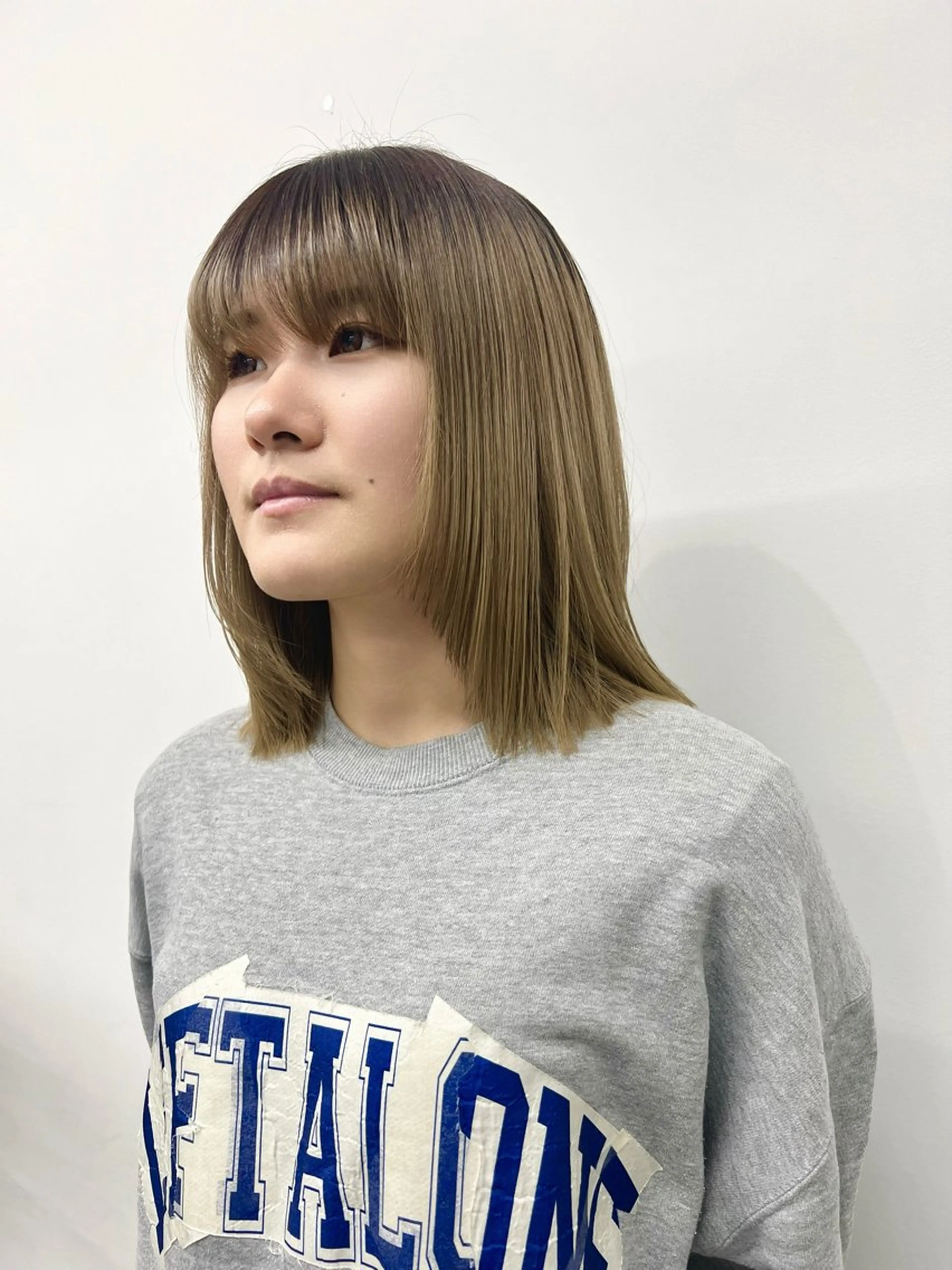 ミディアム カット トリートメント INORI /フェイスレイヤーのヘアスタイル