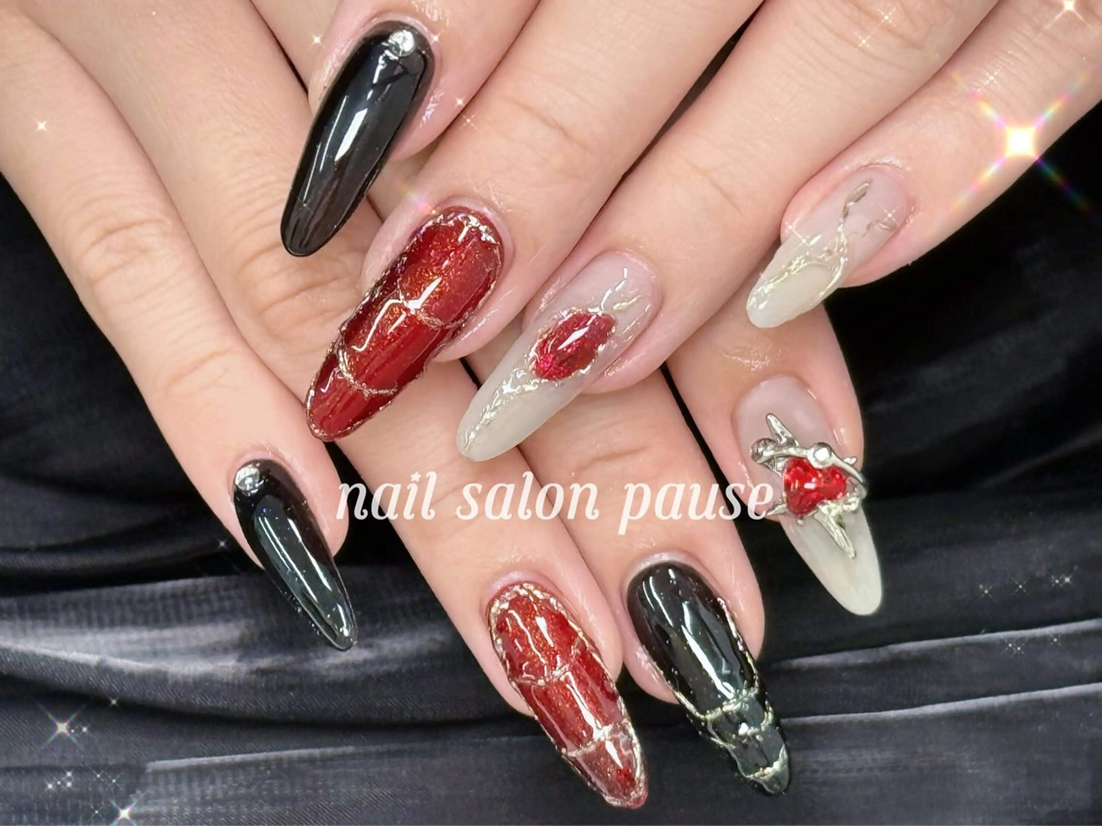 ネイル ハンドネイル ハンドケア nail salon pause✨のネイルデザイン