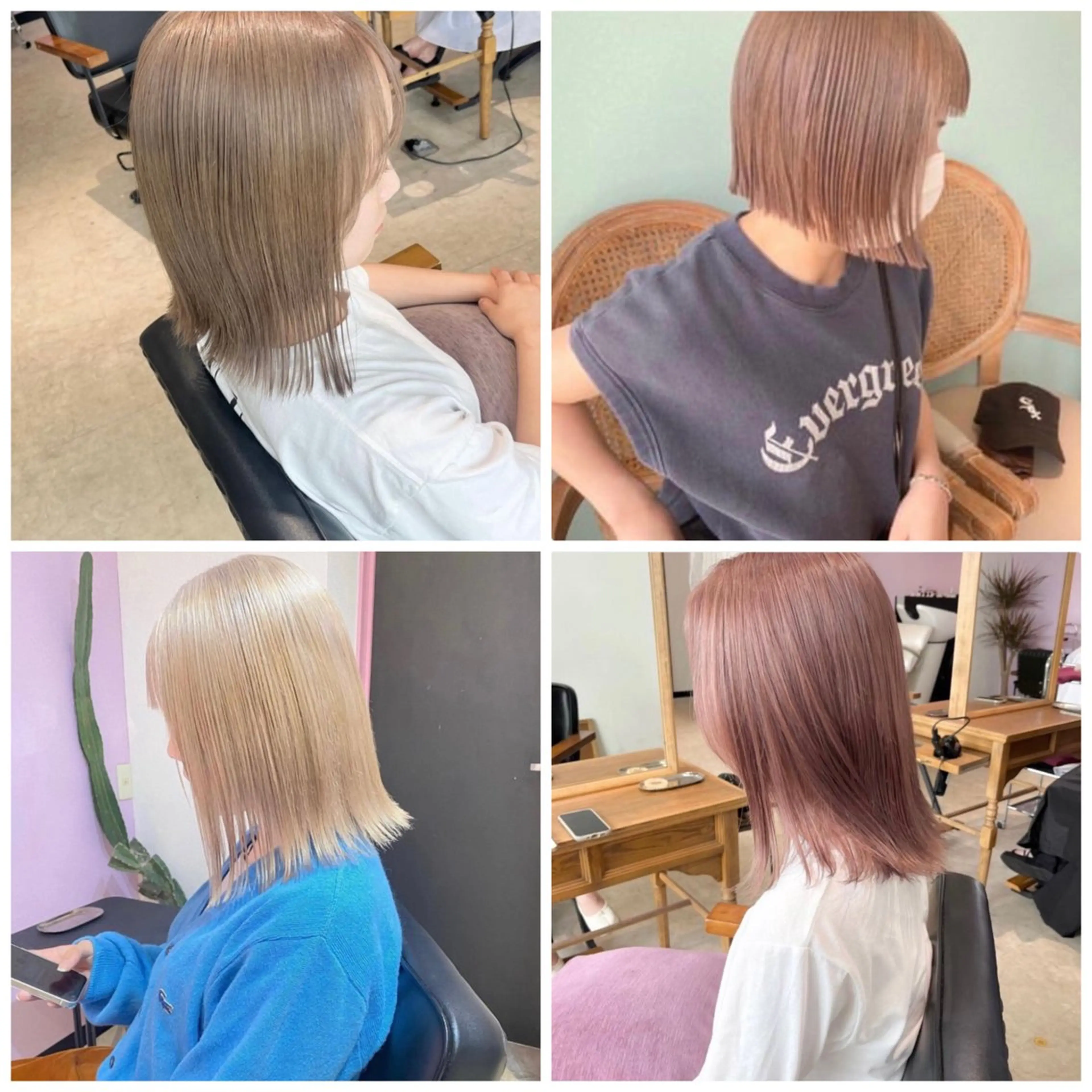 カラー ブリーチ MATTY azusaのヘアスタイル