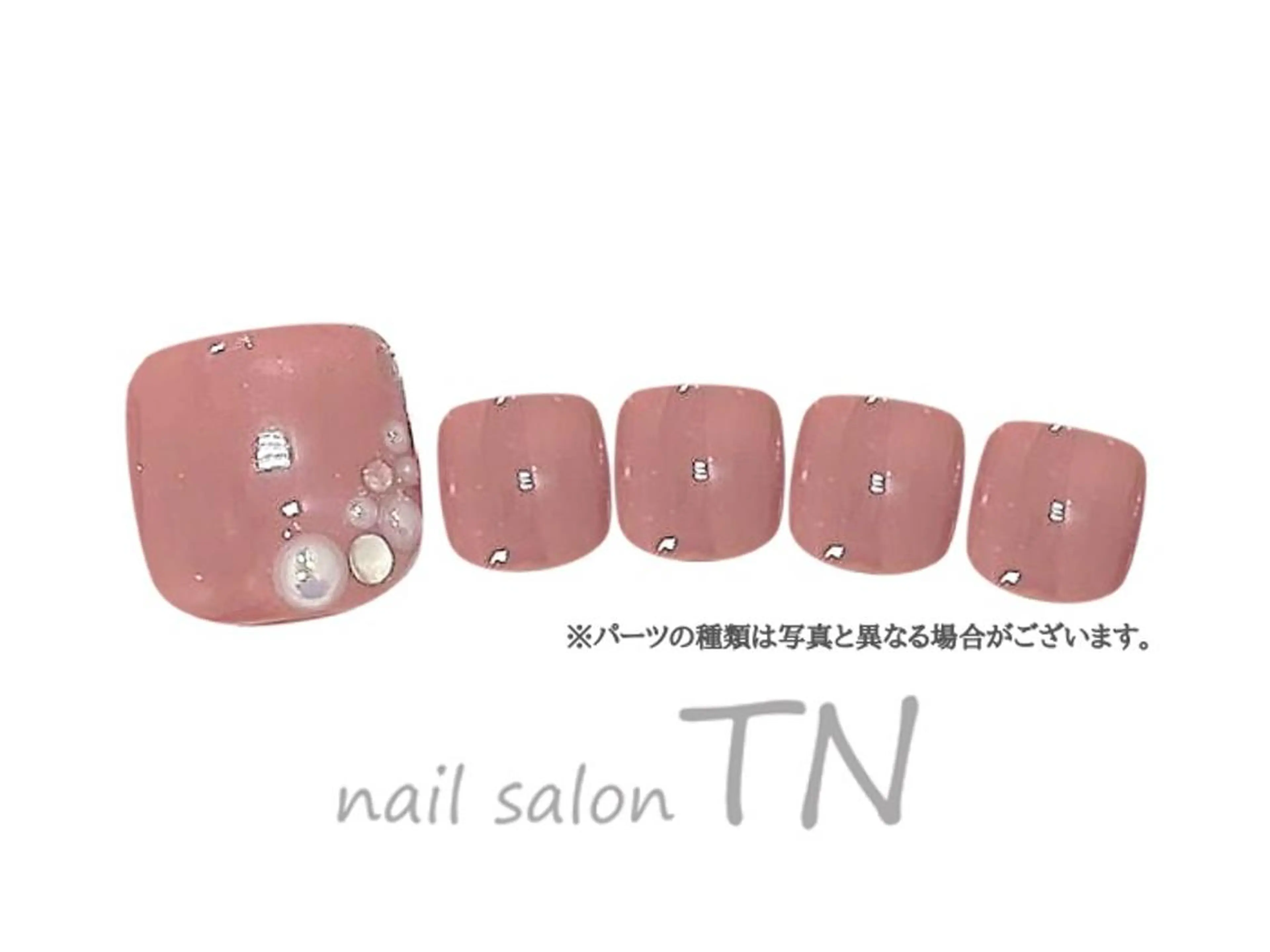 ネイル フットネイル 矢川 まどかのネイルデザイン