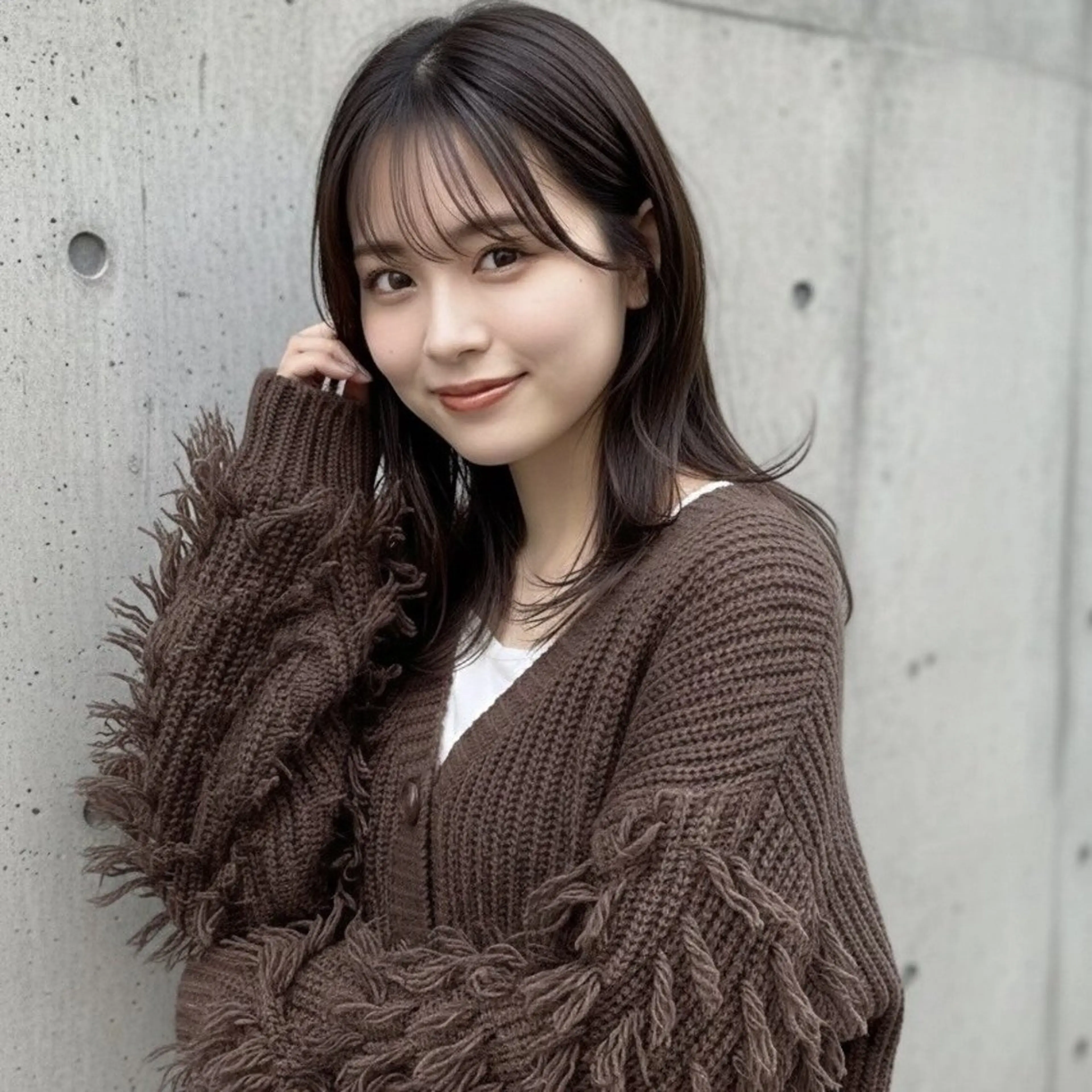 セミロング カット ヘアカラー carlm【 カールム】薬院・今泉のヘアスタイル