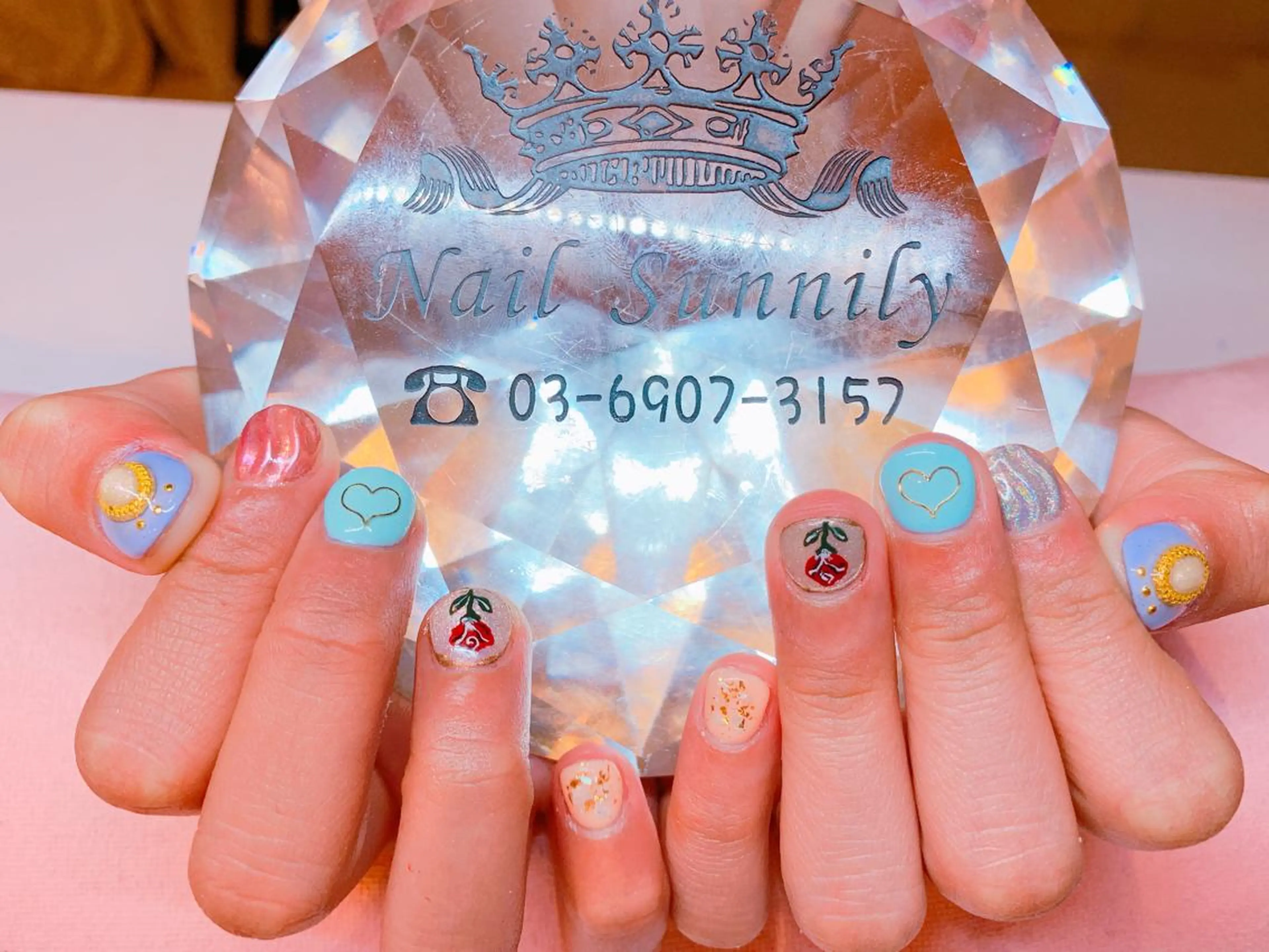 ネイル 長さだし専門店 M2　rikaのネイルデザイン