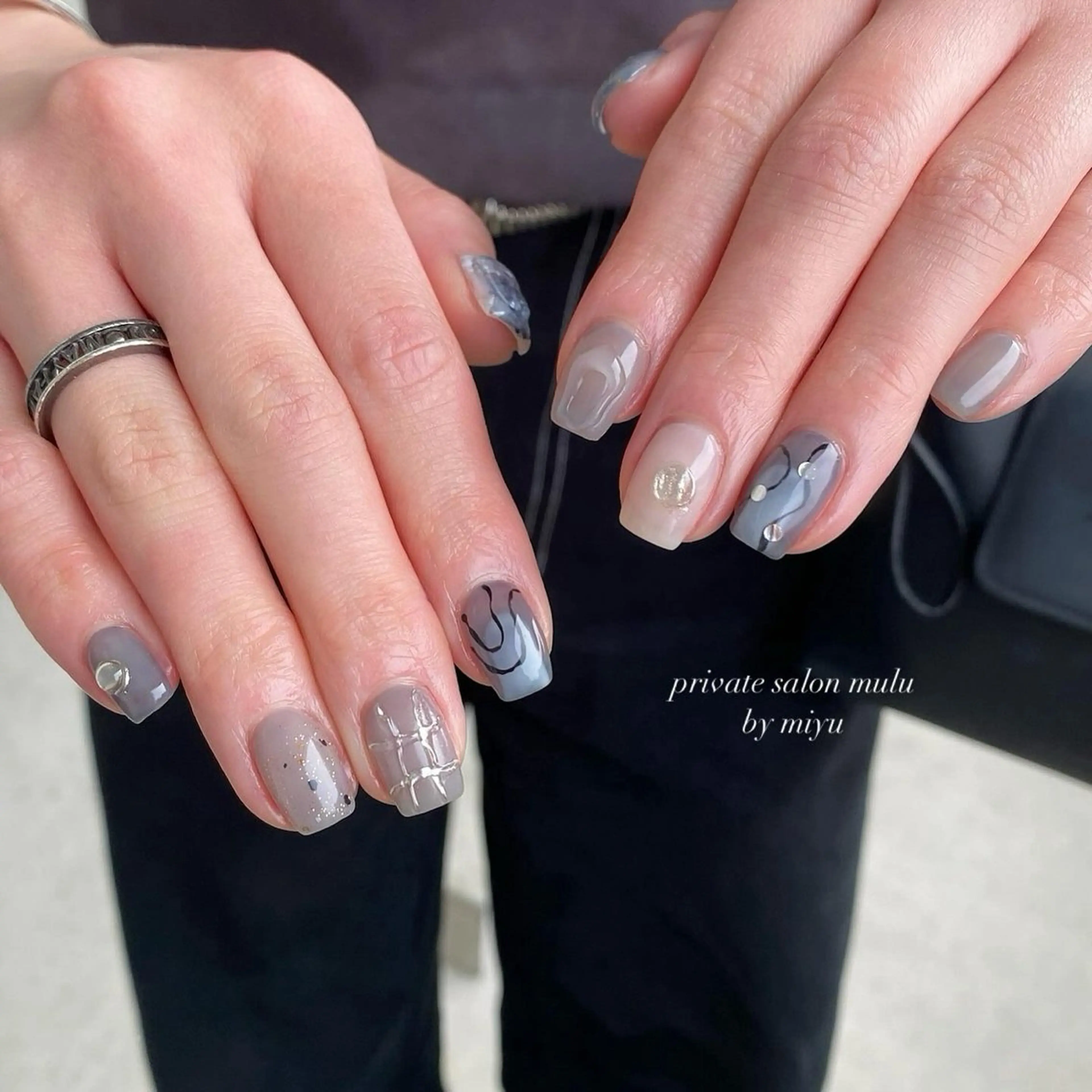 ネイル nail salon muluのネイルデザイン