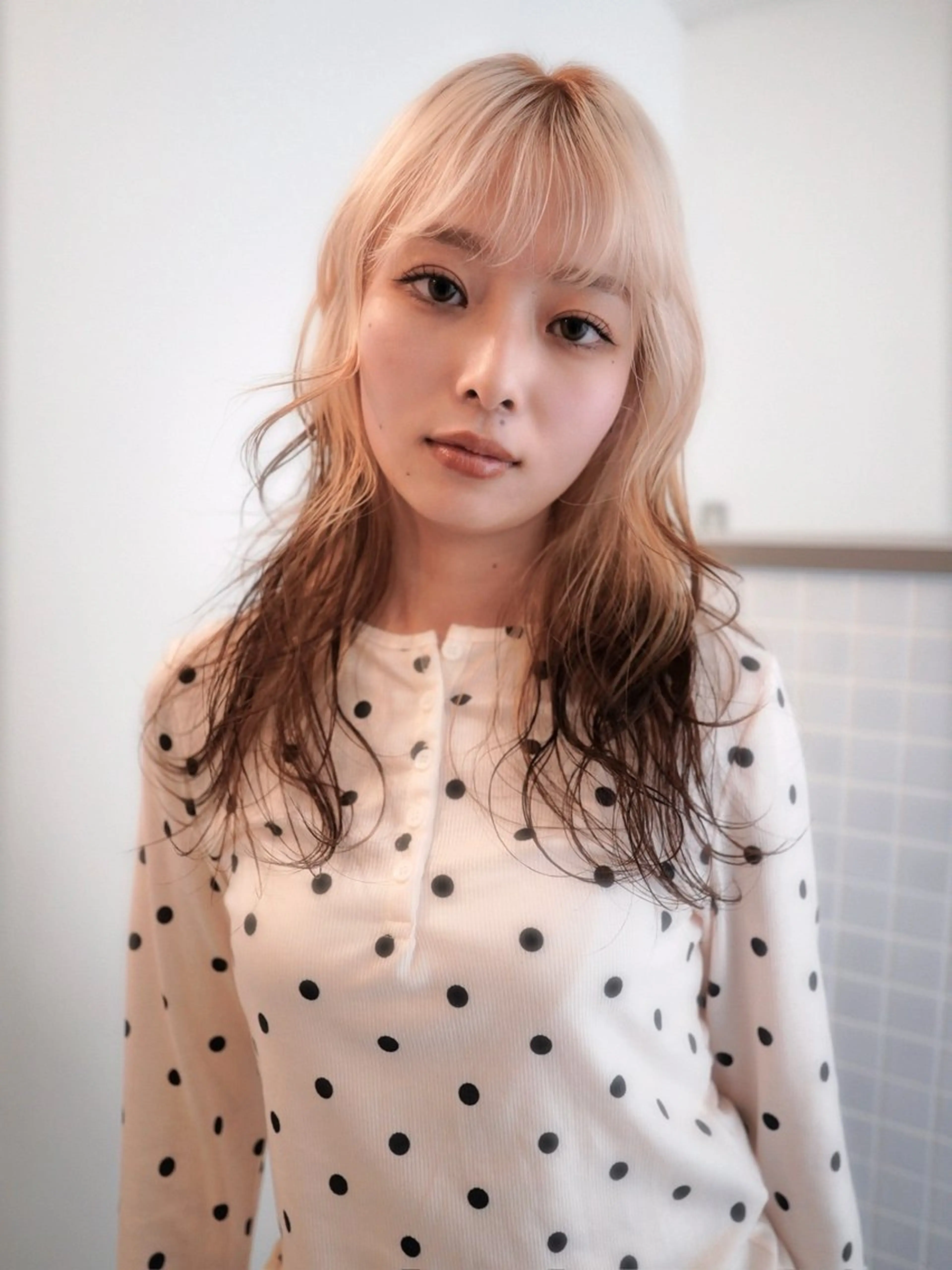 ミディアム カラー レイヤーカット カット ヘアカラー トリートメント デザイン/レイヤー Kaito🐩/栄のヘアスタイル