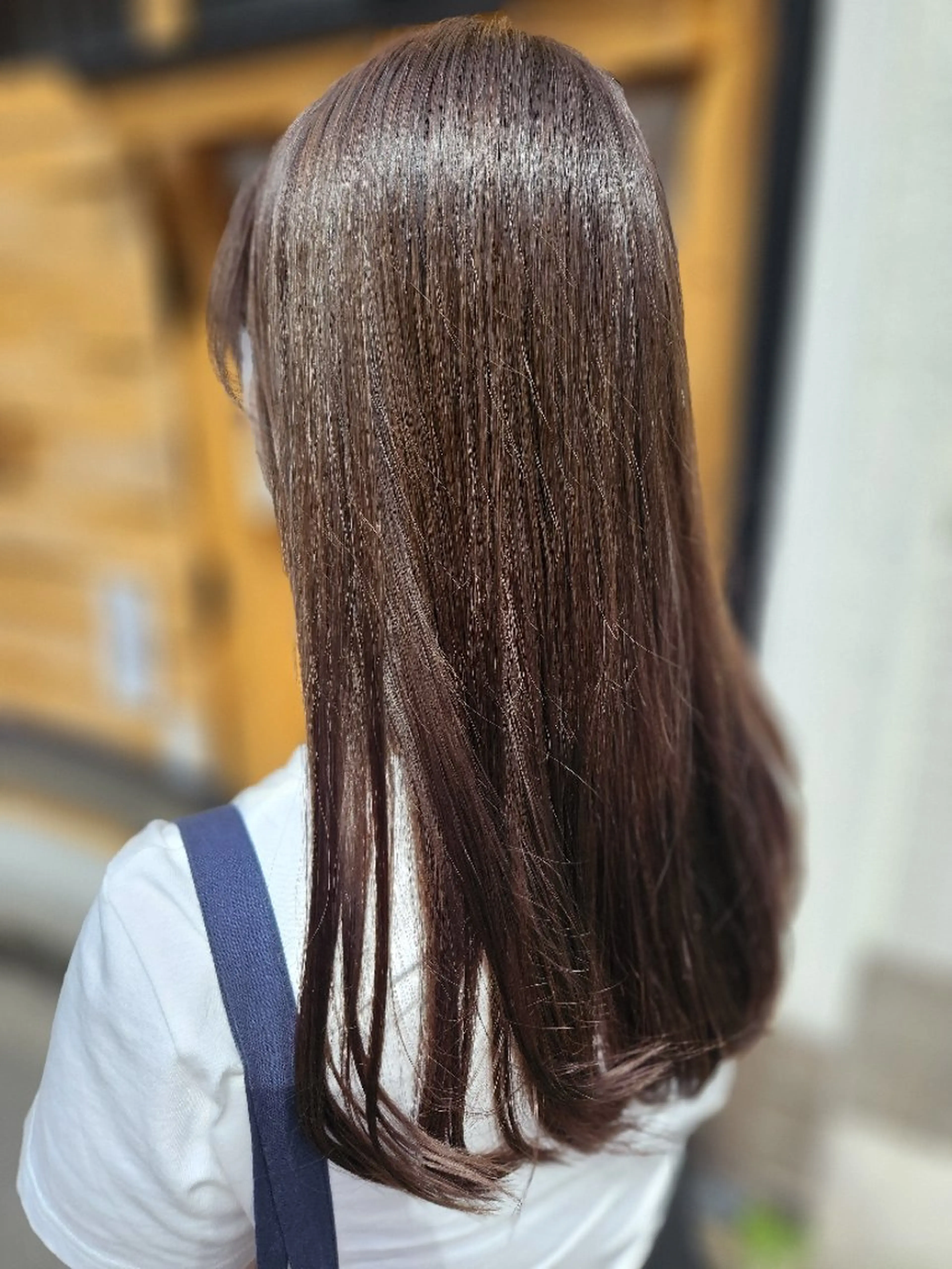 ロング カラー ブラウンカラー バイオレットカラー カット ヘアカラー トリートメント terra✂️川嶋 大輔のヘアスタイル