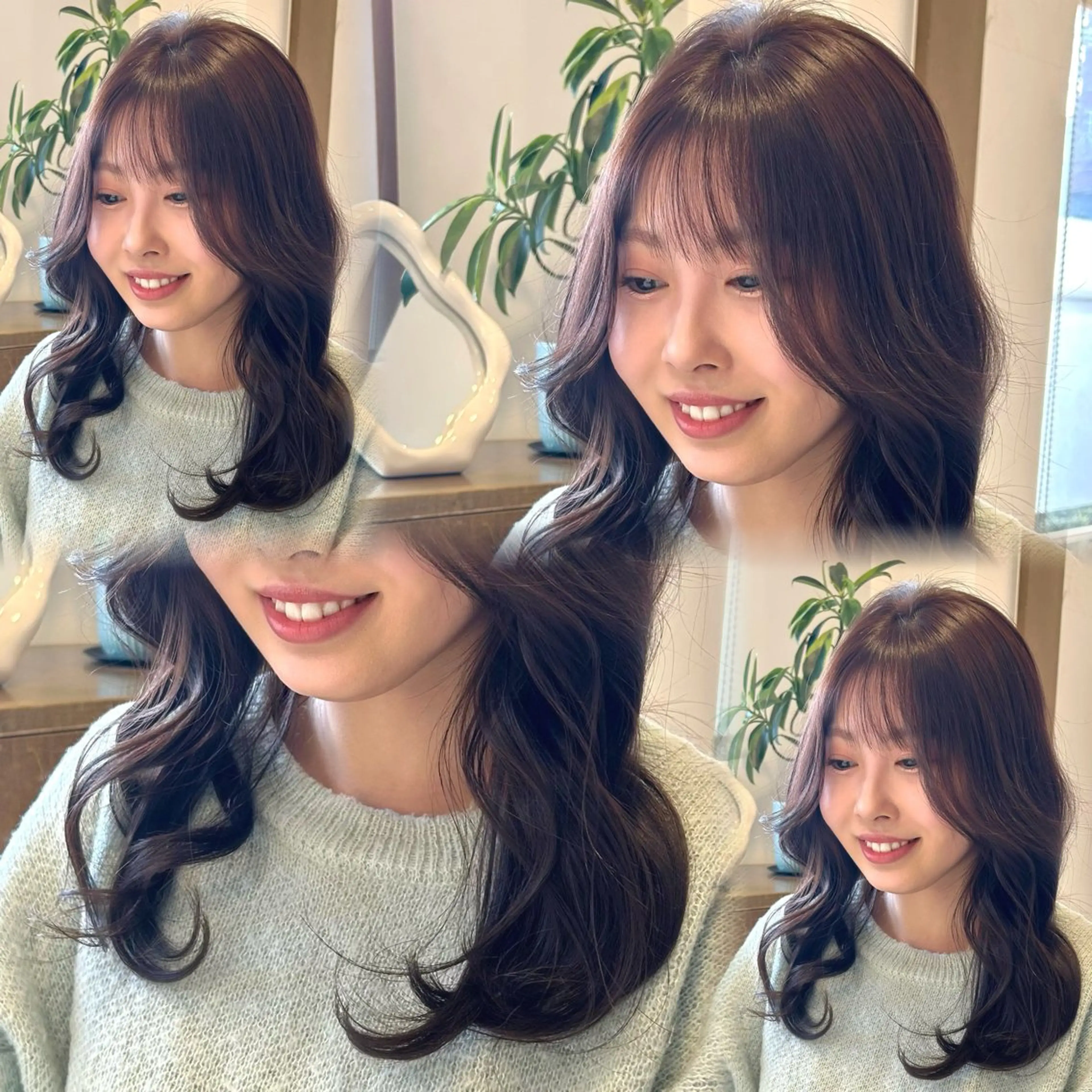 セミロング カラー カット ヘアカラー トリートメント 🫧ニュアンスカラー 🫧横田 冴🫧のヘアスタイル