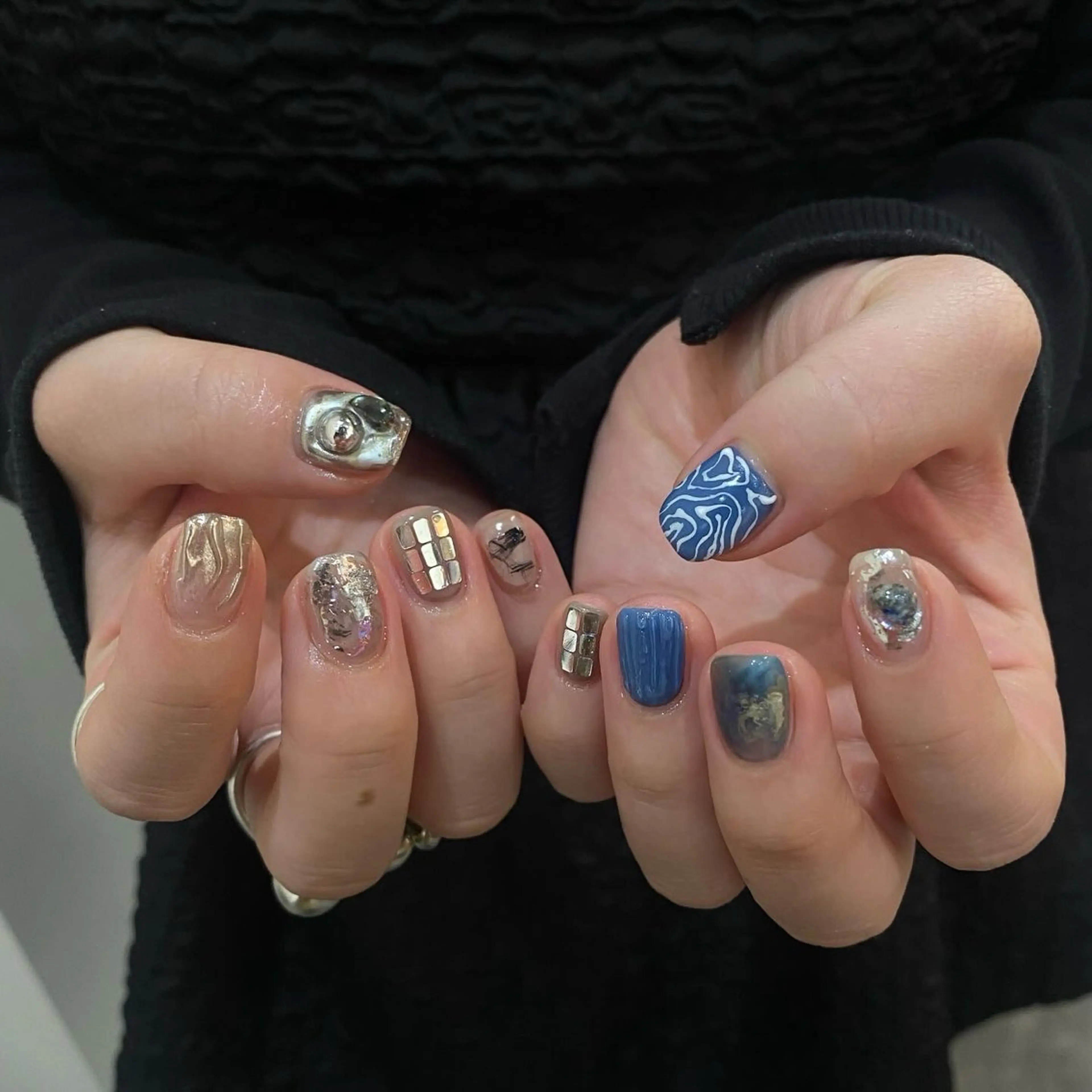 ネイル アートネイル ハンドネイル nable.所属・栗林 実莉のネイルデザイン