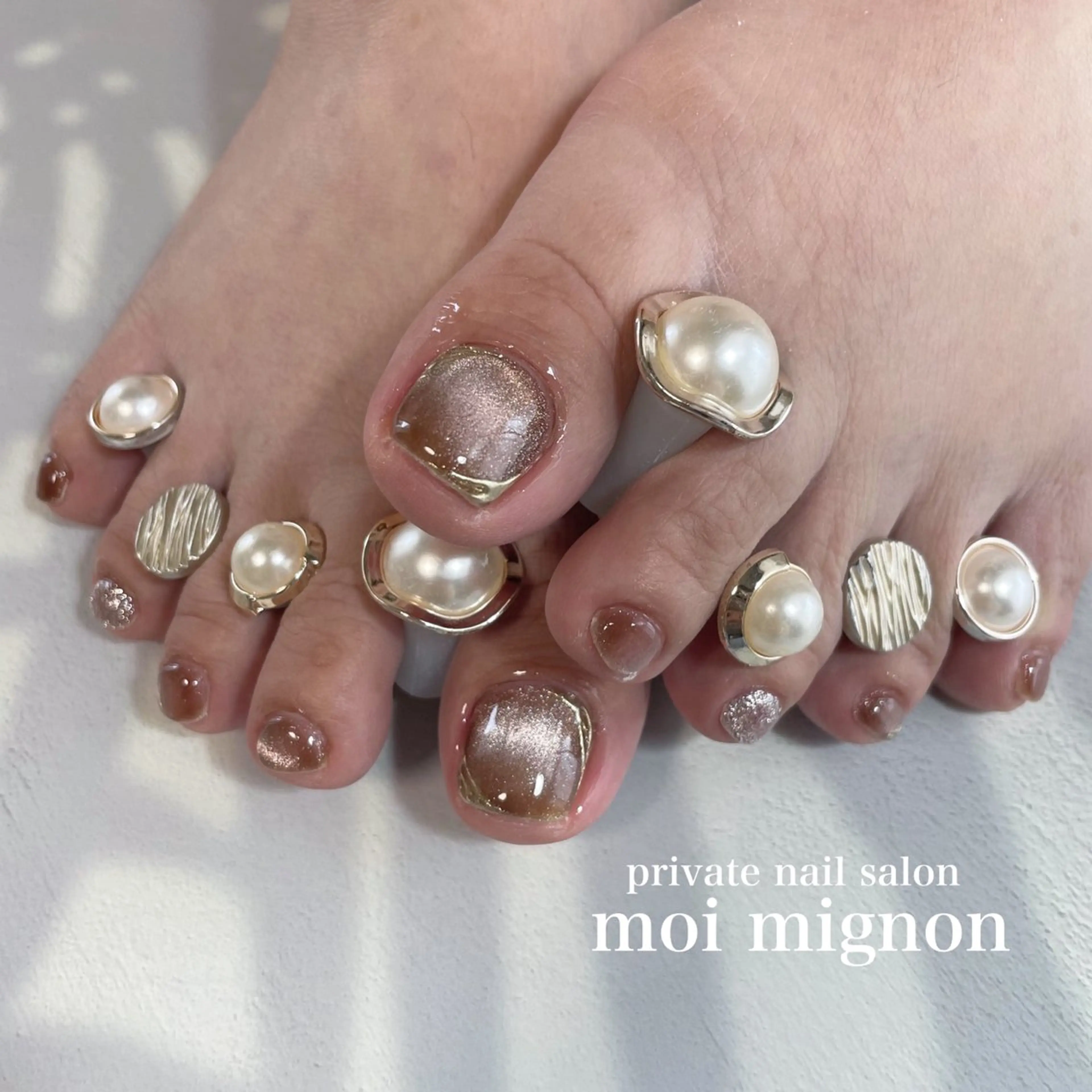 ネイル フットネイル nailist Aki♡のネイルデザイン