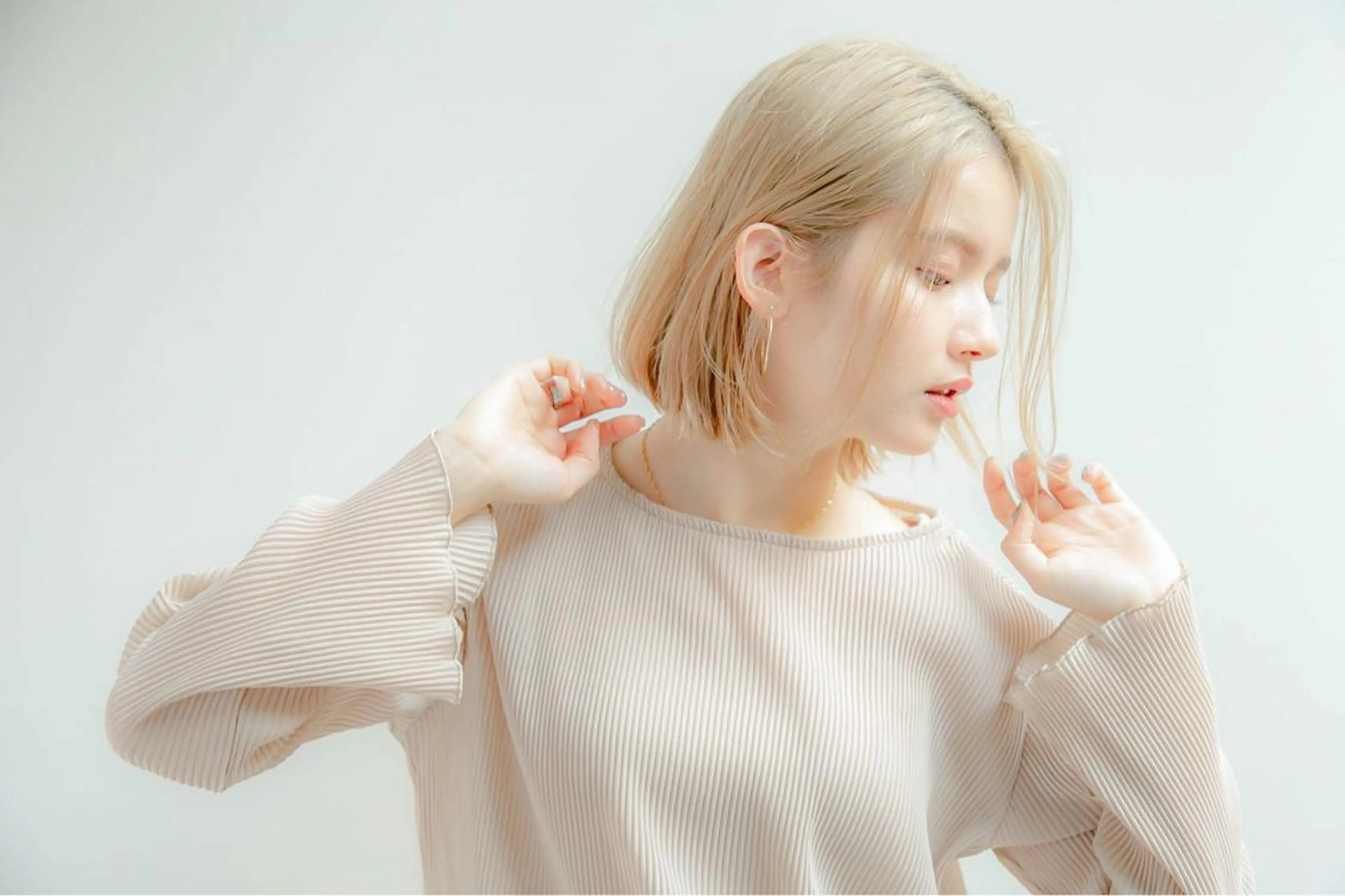 ショート カット 縮毛矯正 トリートメント ボブ/縮毛矯正 髪質改善/もえるのヘアスタイル