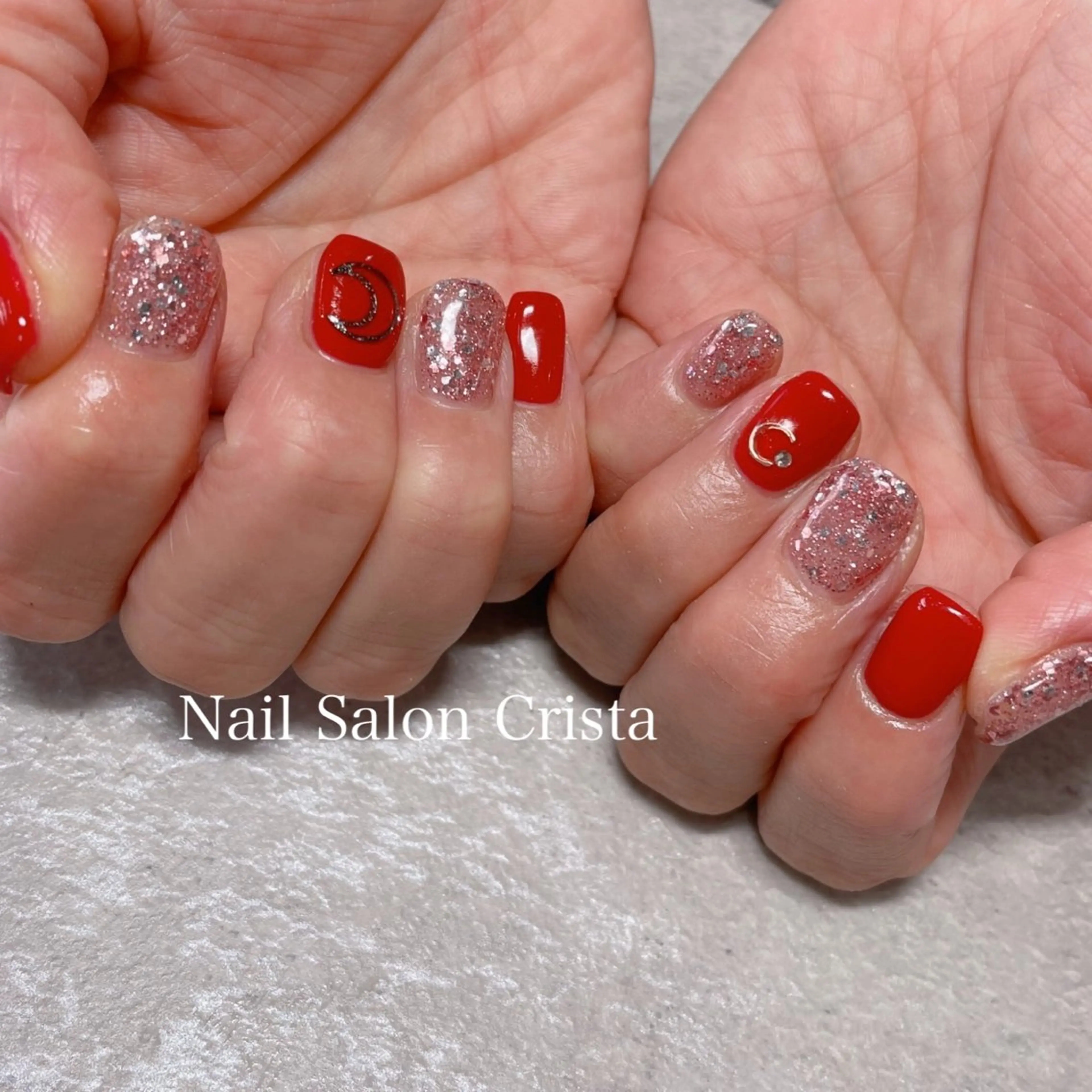 ネイル ジェルネイル パラジェル CRISTA所属・CRISTA MOMOのネイルデザイン