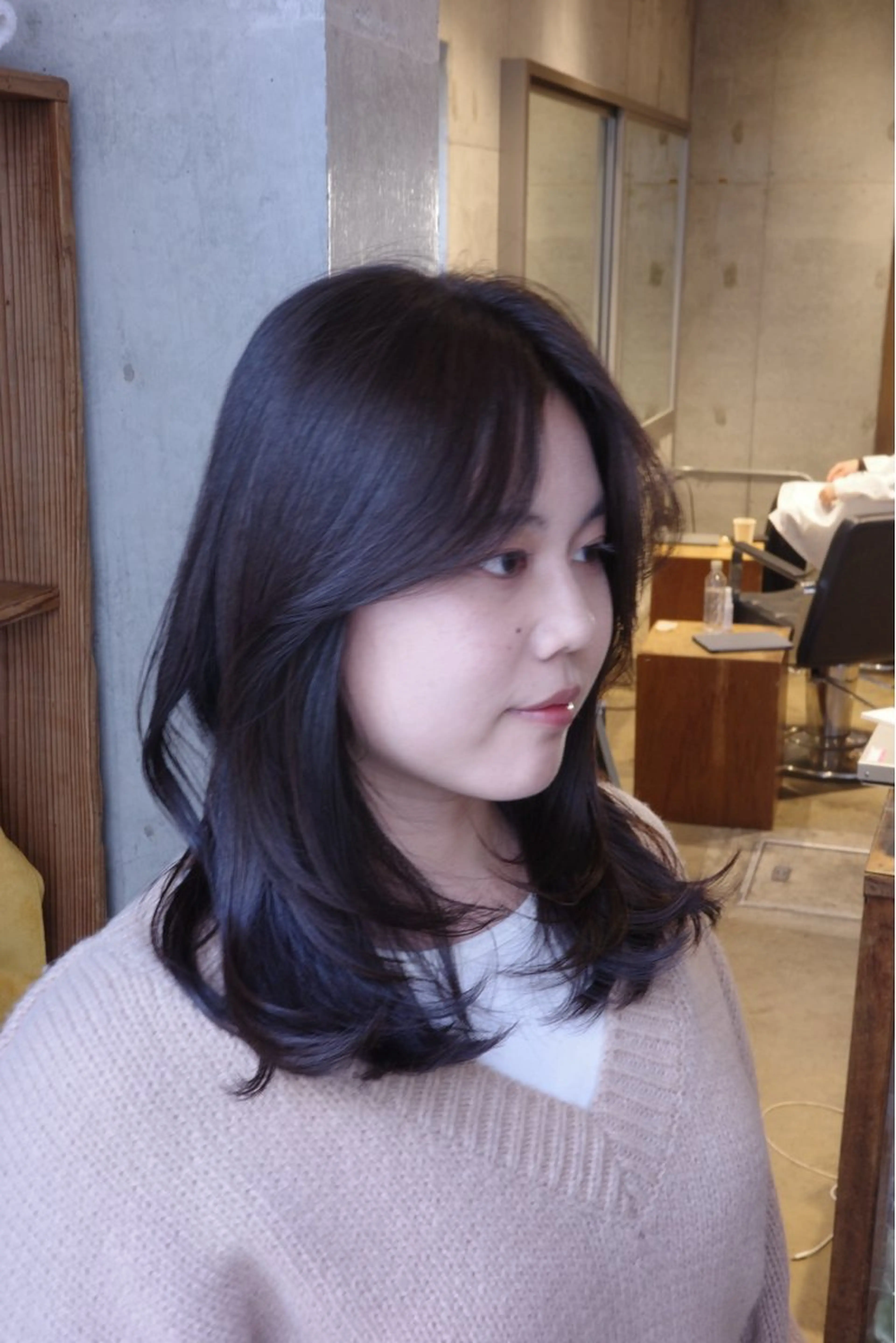 ミディアム ohasi yunaのヘアスタイル