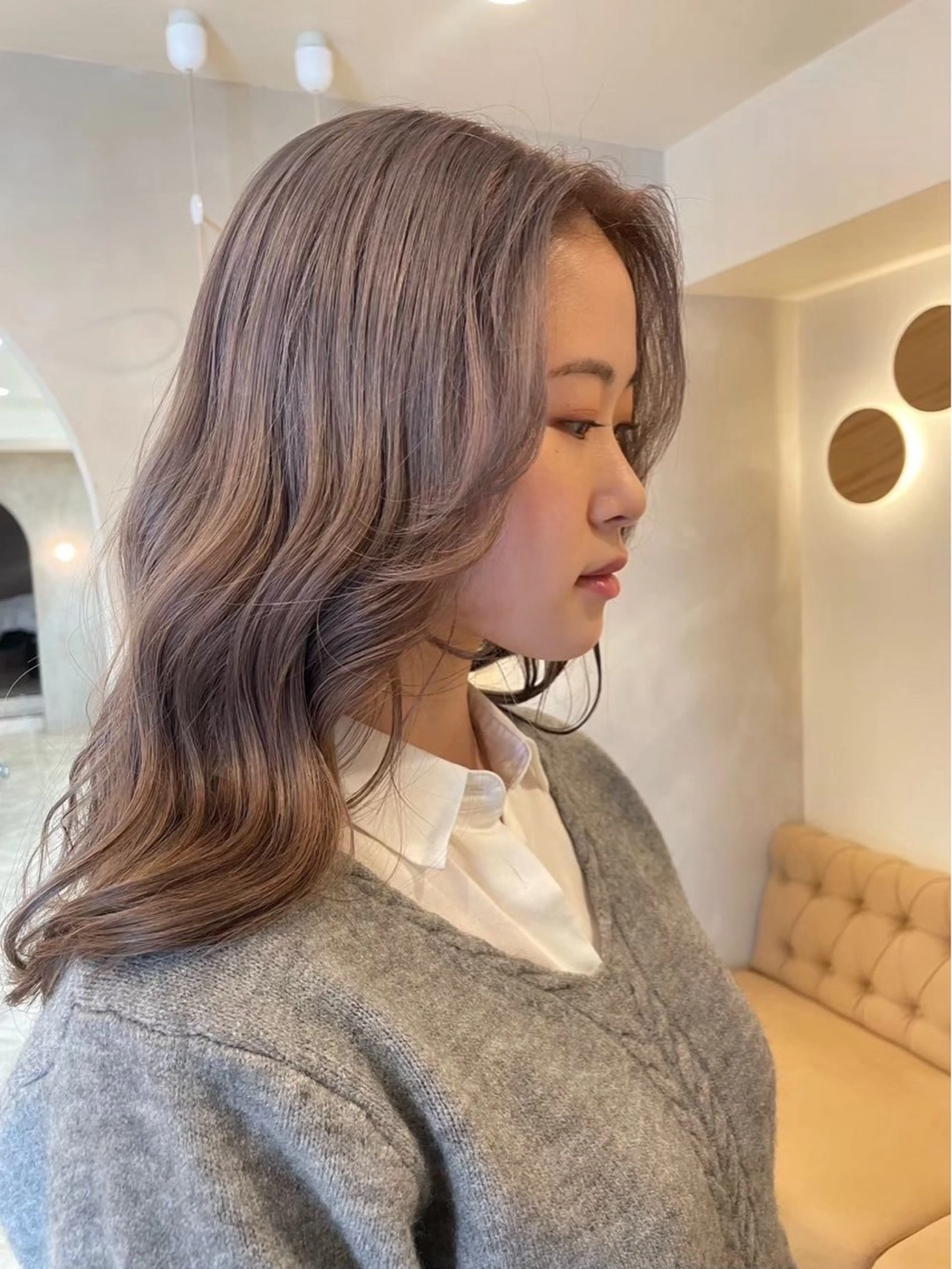 カラー LUVISM りきのヘアスタイル