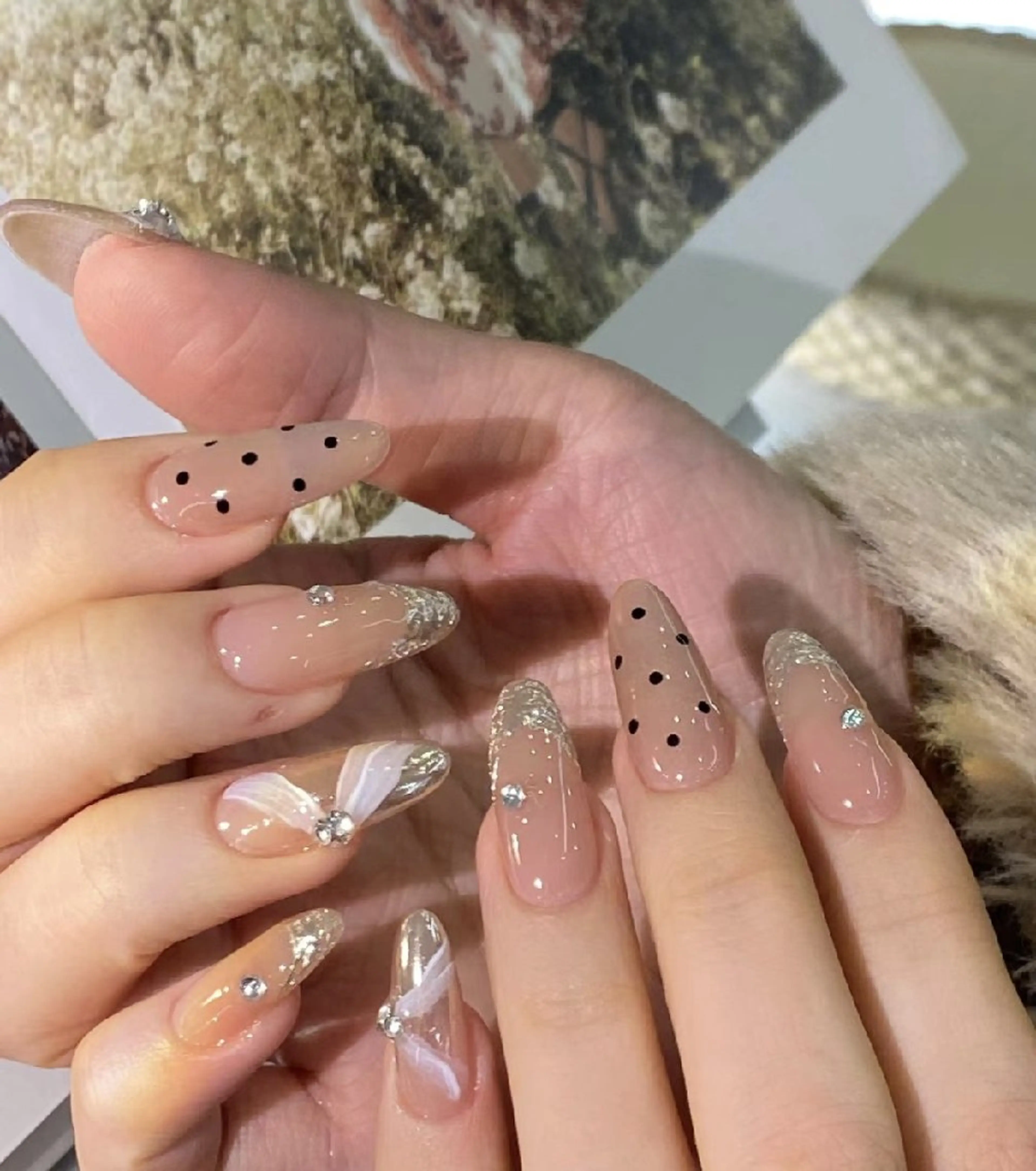 ネイル バレンタイン ハンドネイル UM Nail Salonのネイルデザイン