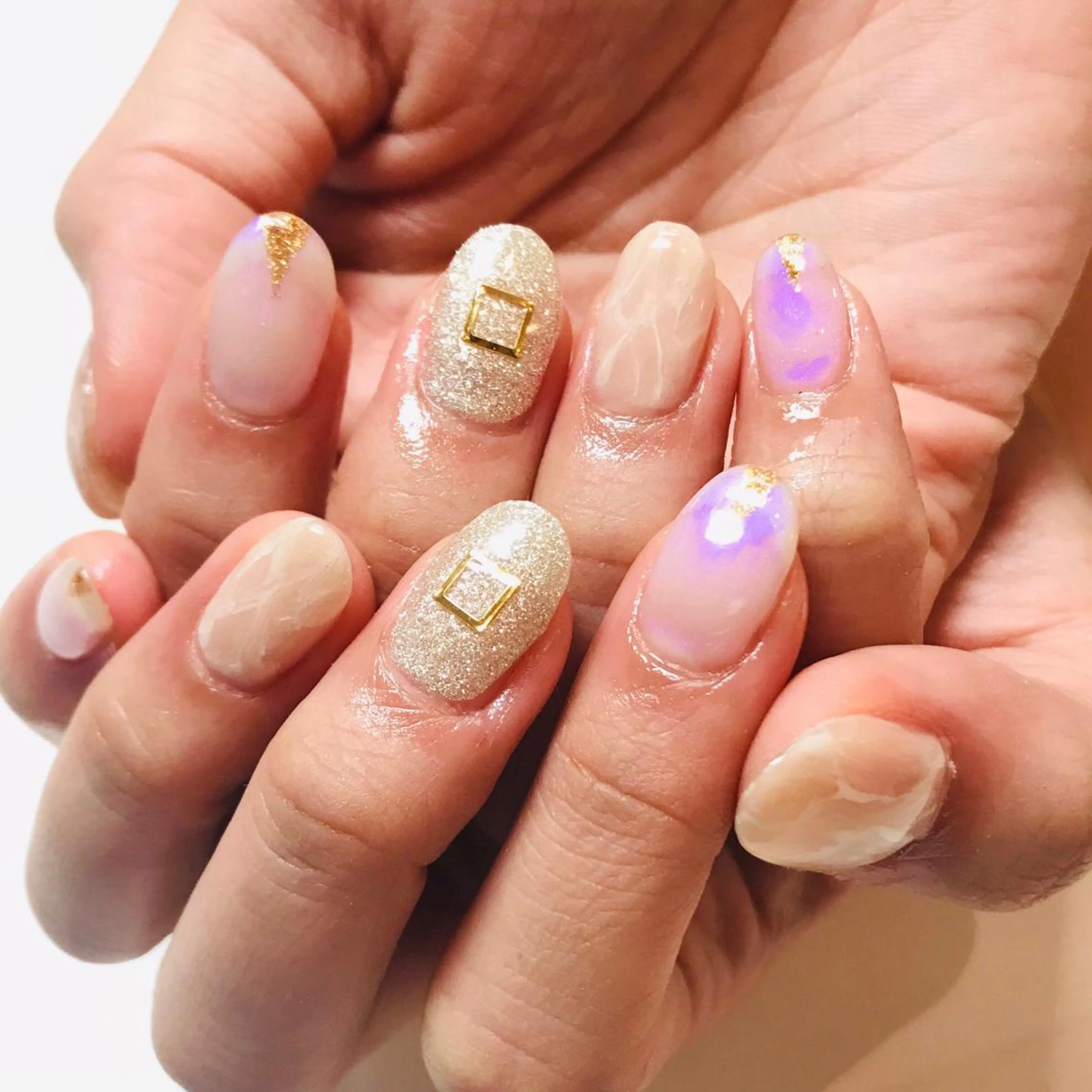 ネイル キラキラネイル Yukako. Nのネイルデザイン