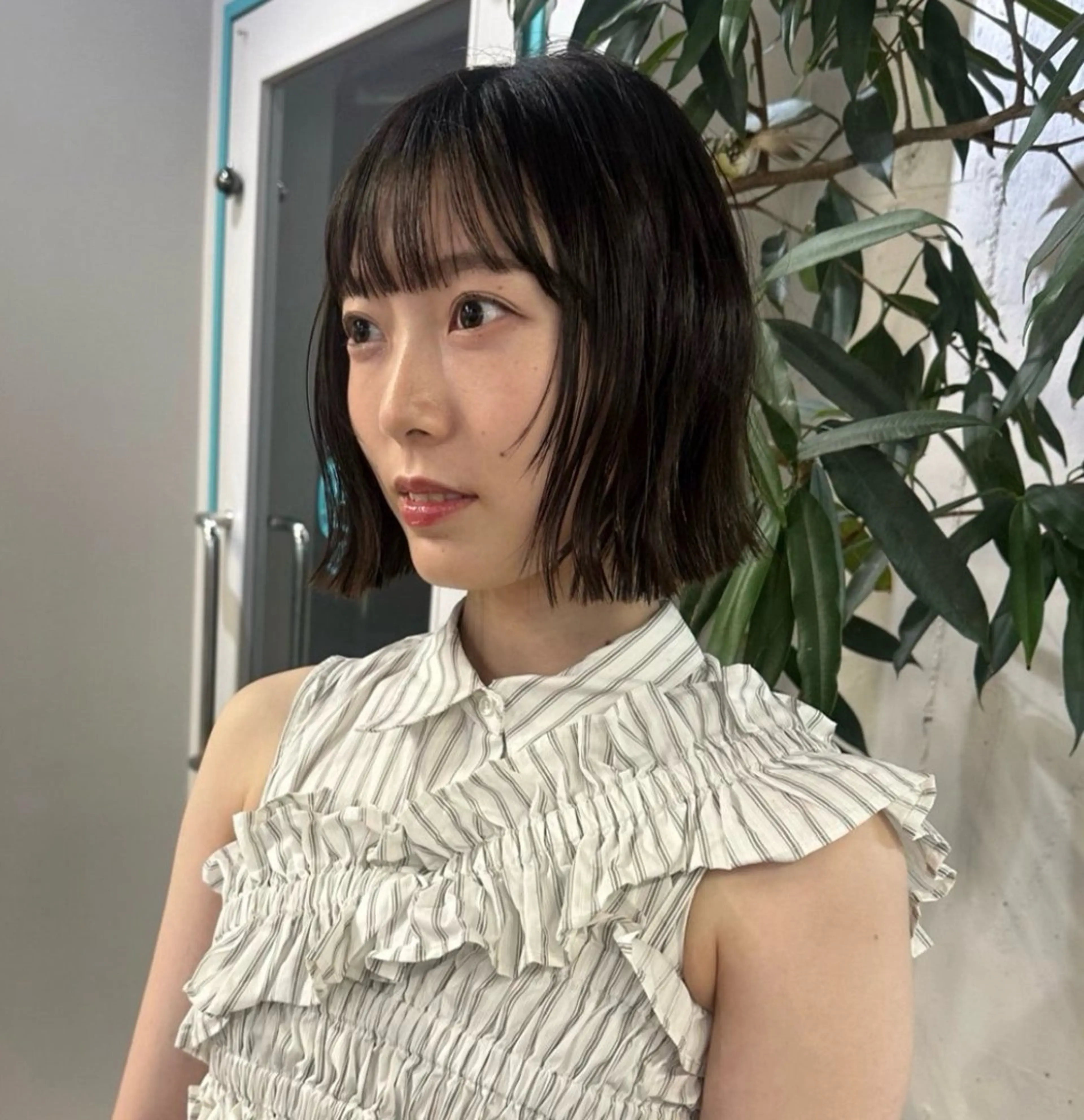 ショート ボブ 似合わせボブ/ 透明感カラー🪽のヘアスタイル