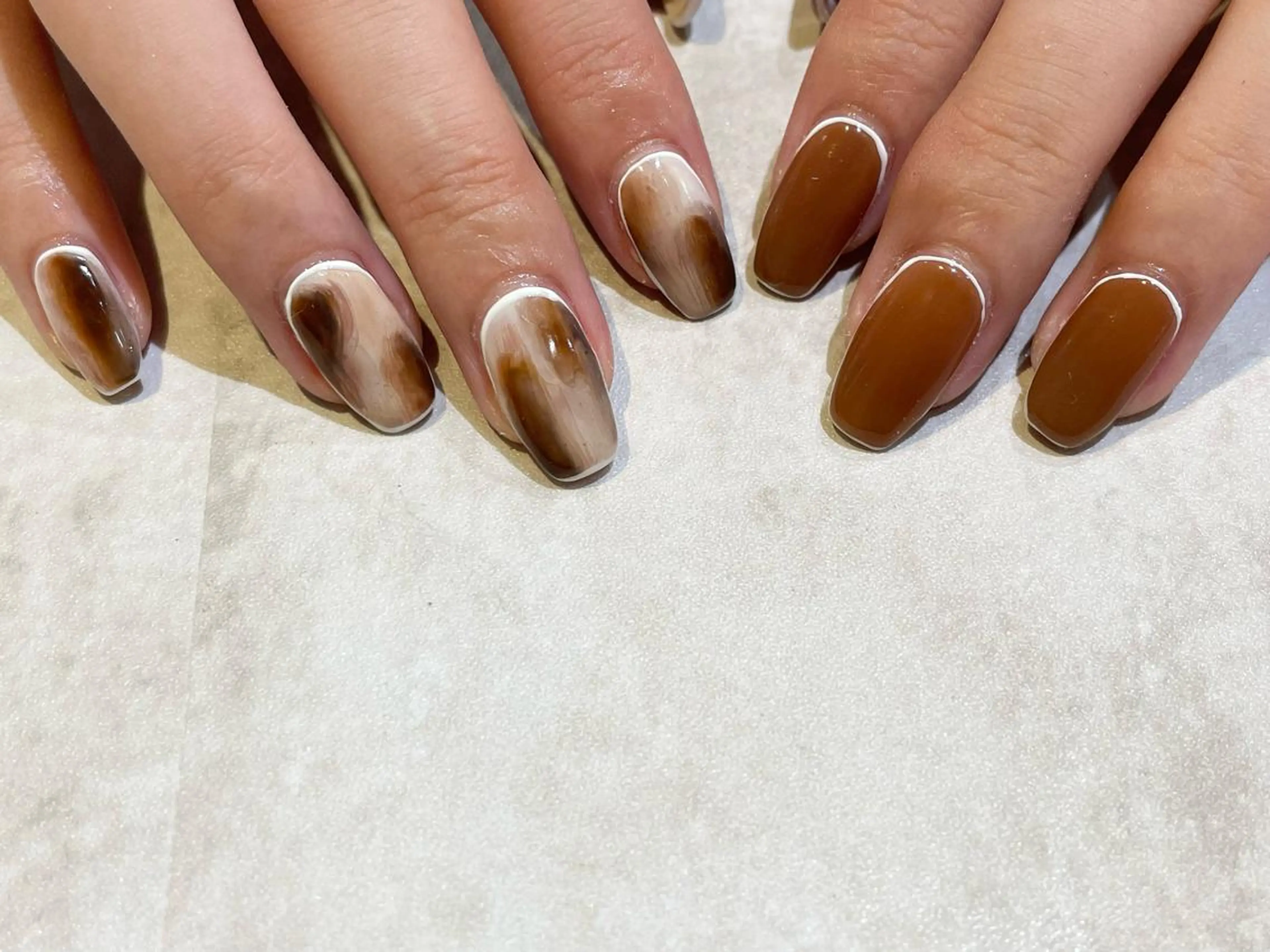 ネイル 舞田 苑香のネイルデザイン