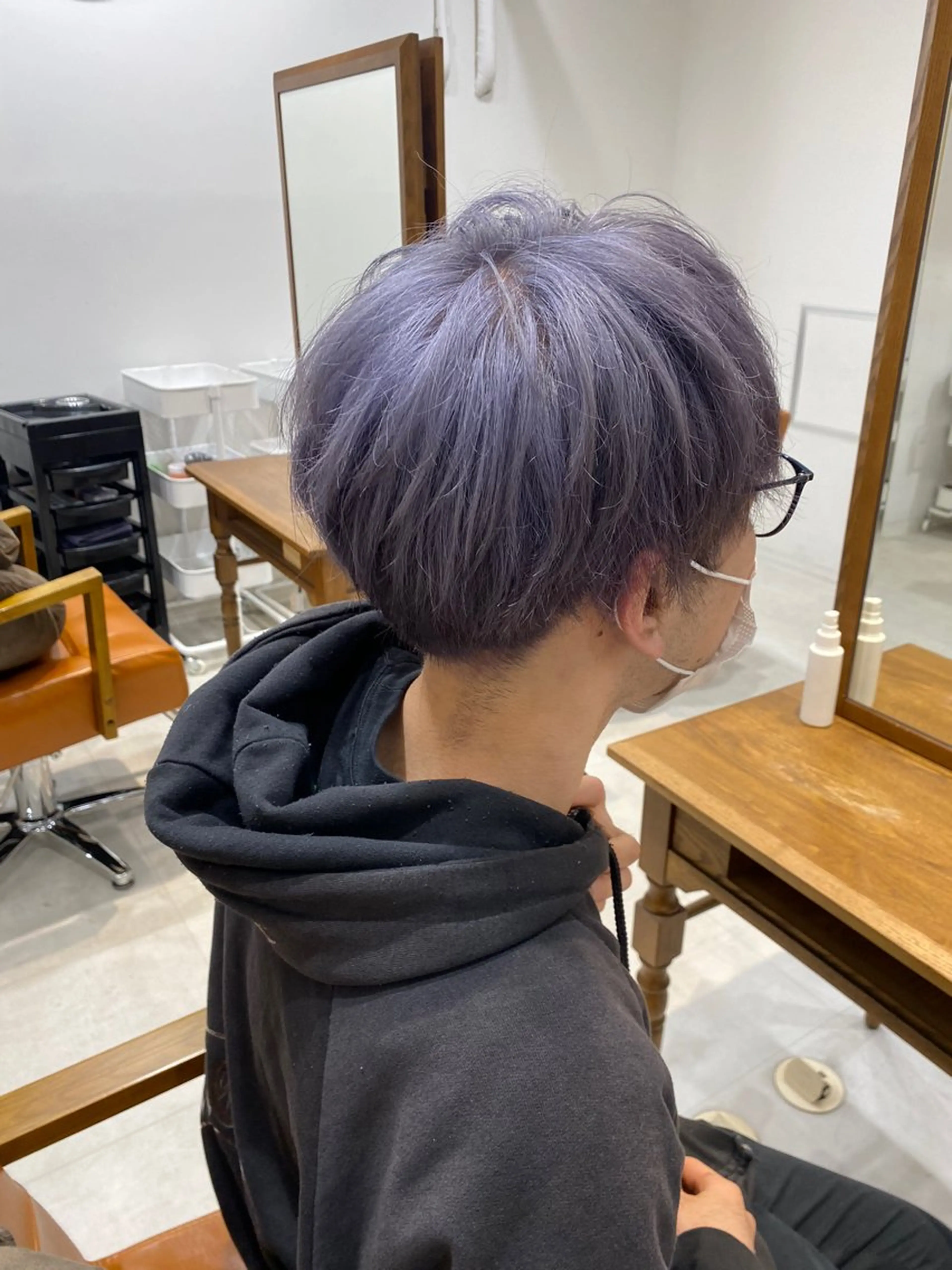 ショート 山﨑 燦人のヘアスタイル