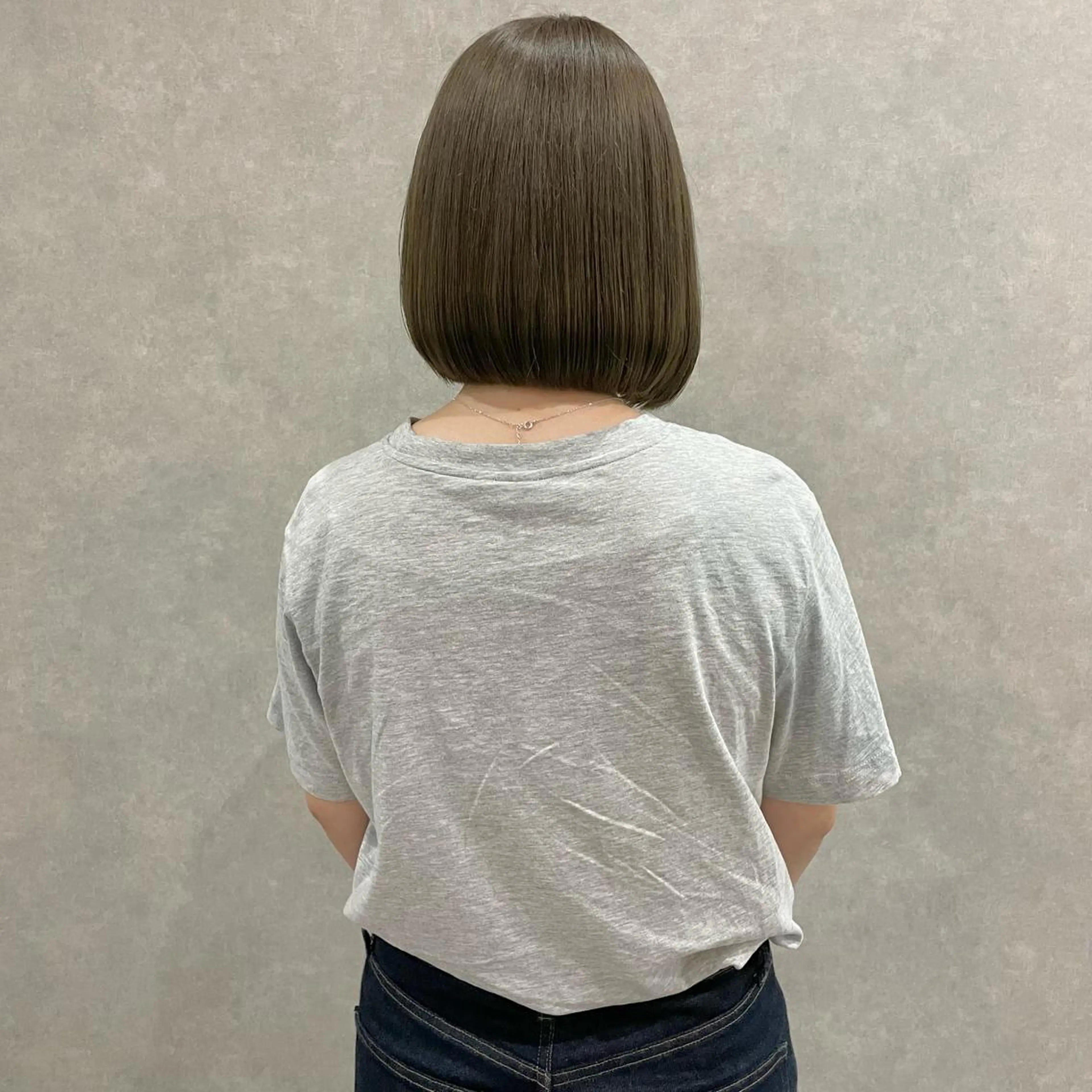 ミディアム カラー はちすか るかのヘアスタイル