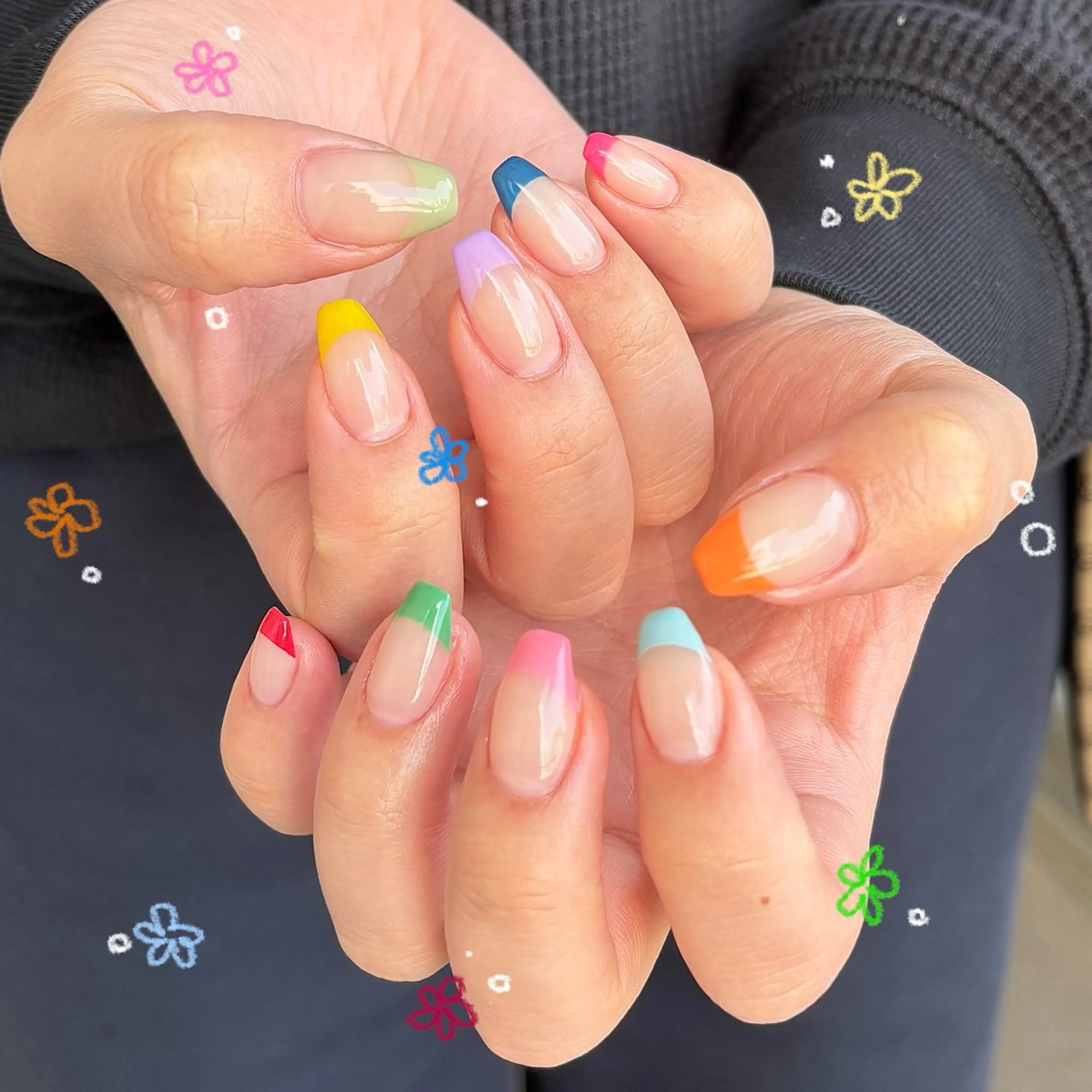 ネイル 持ち込み ハンドネイル Nailsalon BLOOM🌷 山崎のネイルデザイン