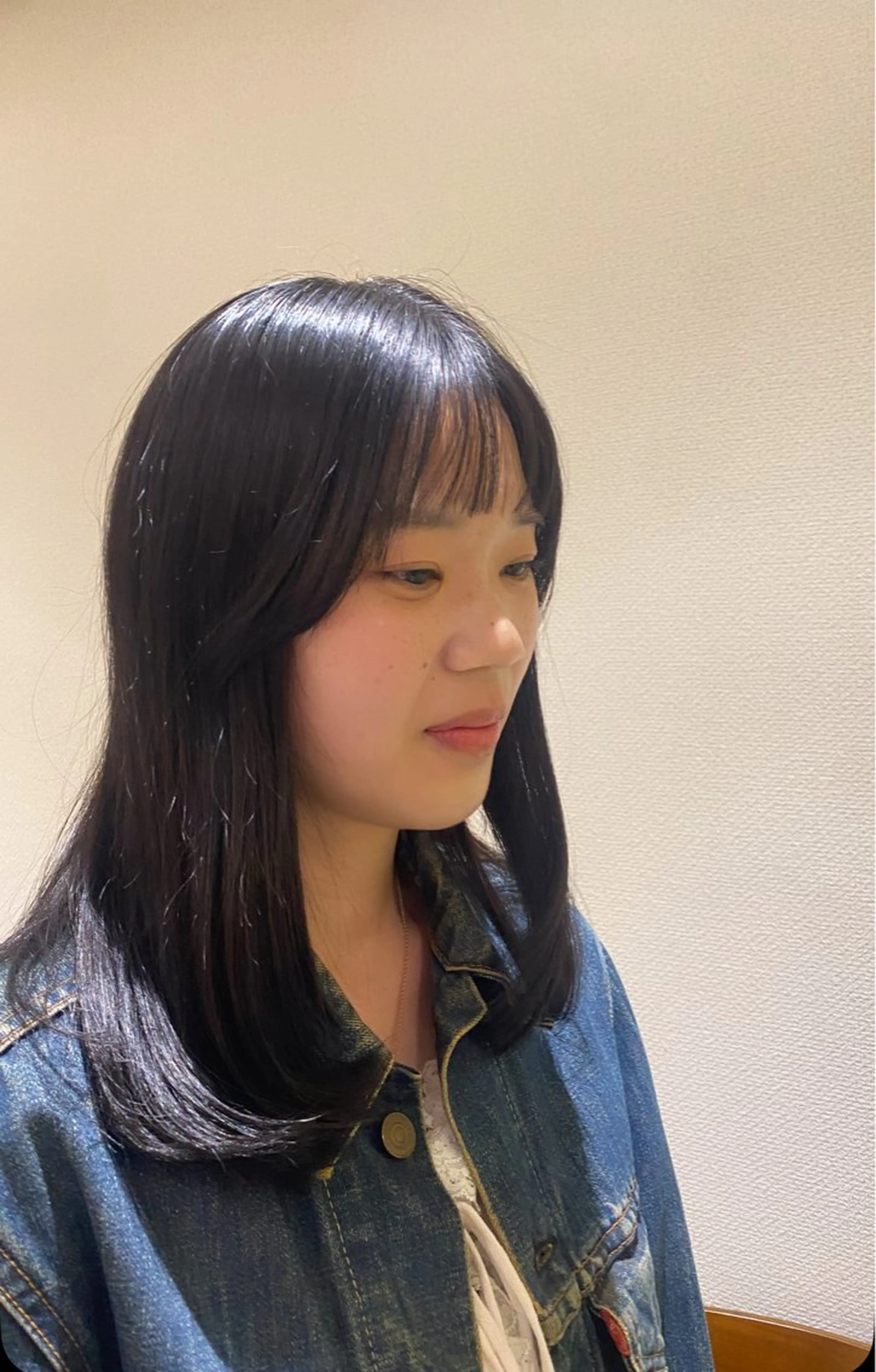 ミディアム カットモデル募集💎 YURA🌷🫧のヘアスタイル