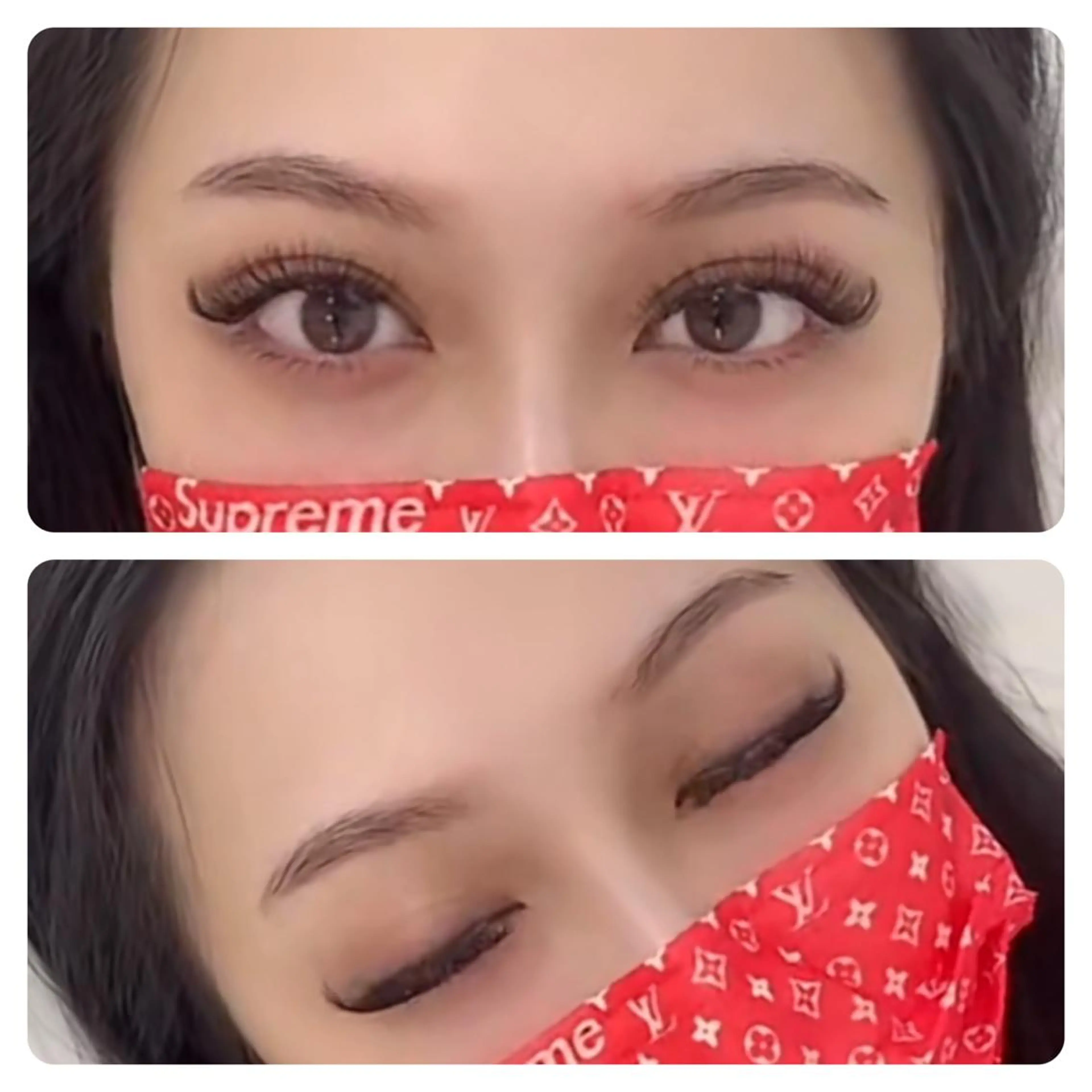 パーマ マツエク・マツパ アイブロウ バインドロック 神山 ビューティー・アイのマツエク・マツパデザイン