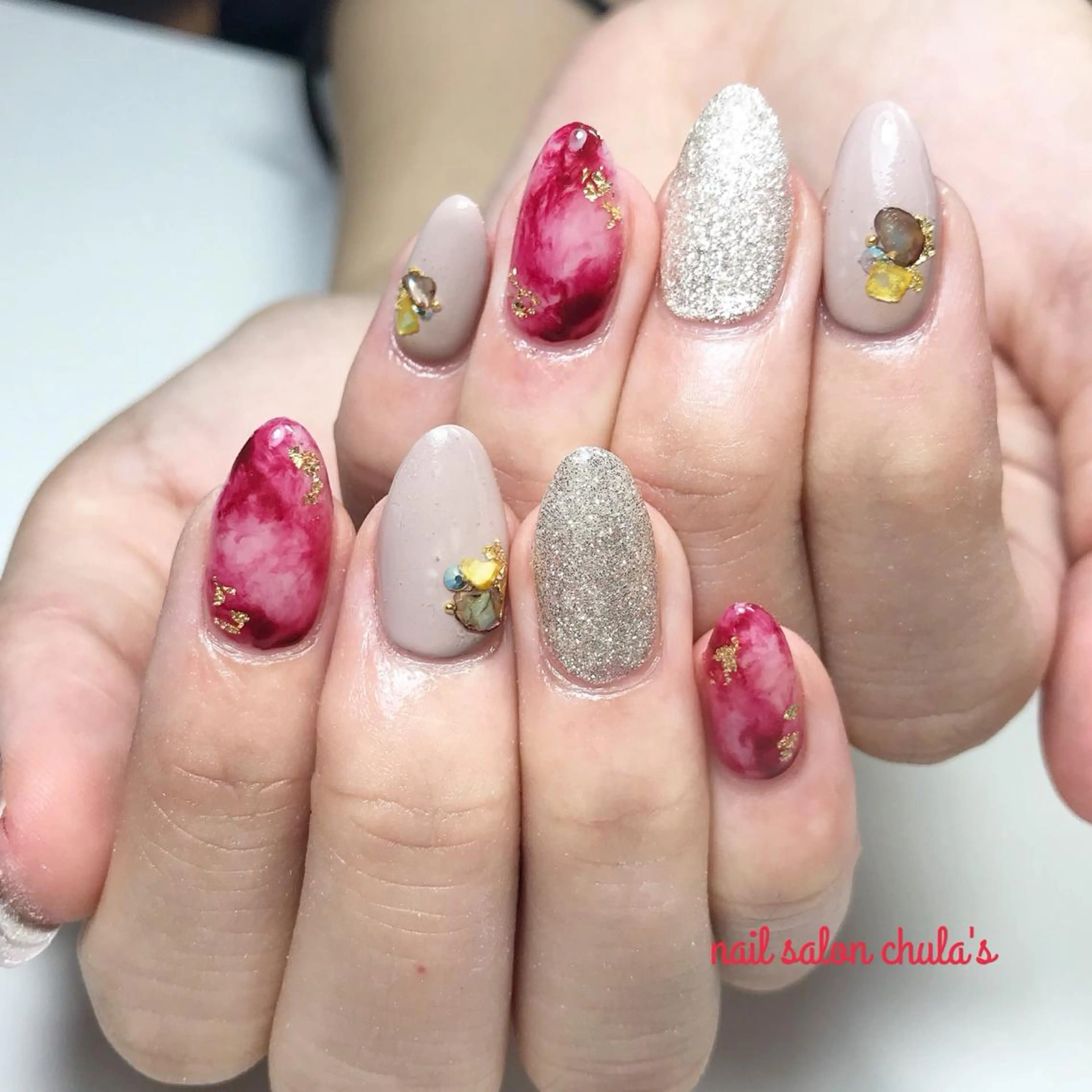 ネイル ハンドネイル nail salon  chula's所属・☆ayaka ☆のネイルデザイン