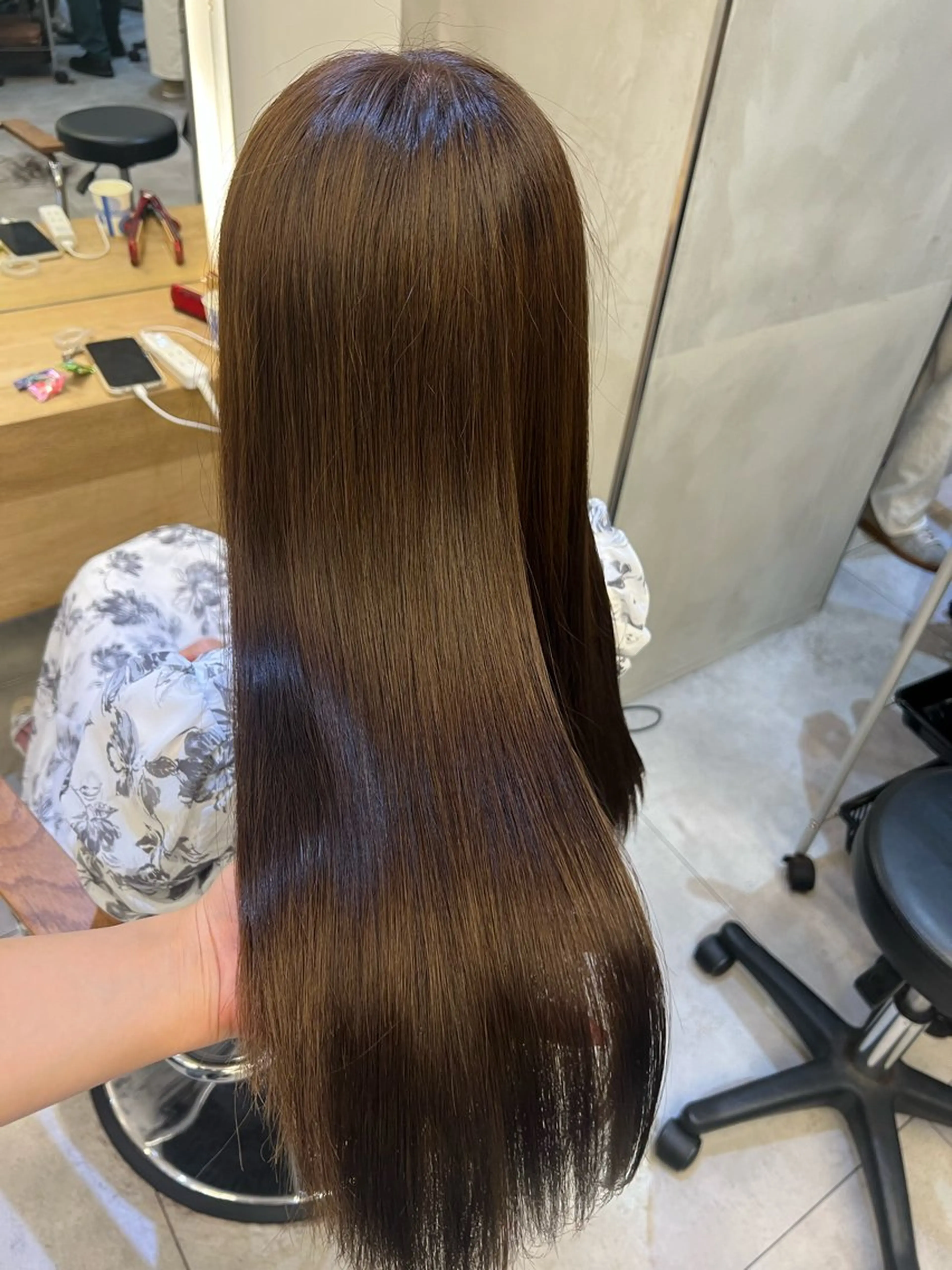 ロング 髪質改善 トリートメント トリートメント ♡可愛い艶髪特化♡ 艶髪先生のヘアスタイル