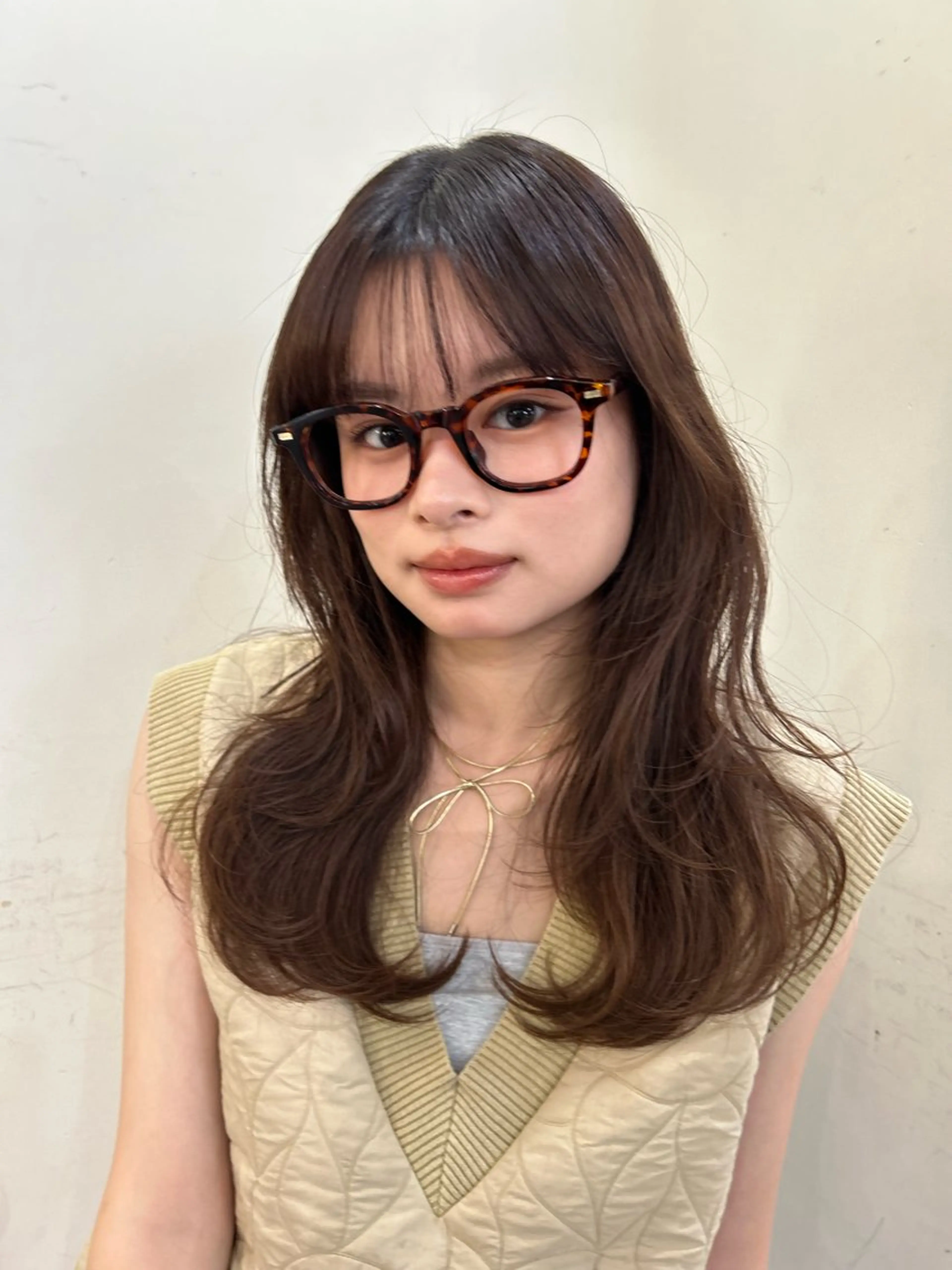 【🎀1月10日(土)限定🎀】ブリーチ無し透明感カラー✨+ カット+補修髪質改善トリートメント＋ marbb付きの写真