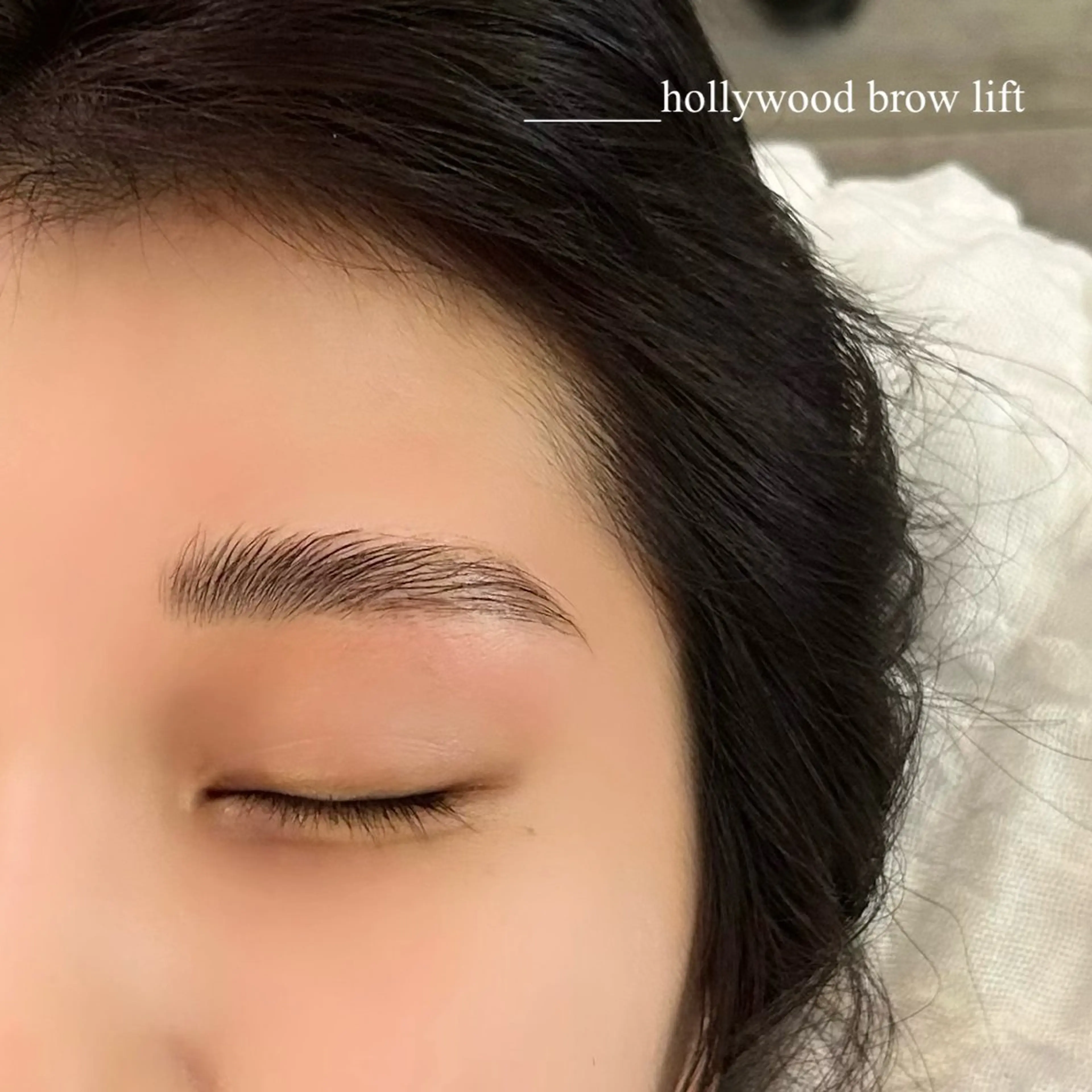 アイブロウ ハリウッドブロウリフト GO TODAY SHAiRE SALON Vellmie店所属・吉祥寺kasumi 🌛eye/browのマツエク・マツパデザイン