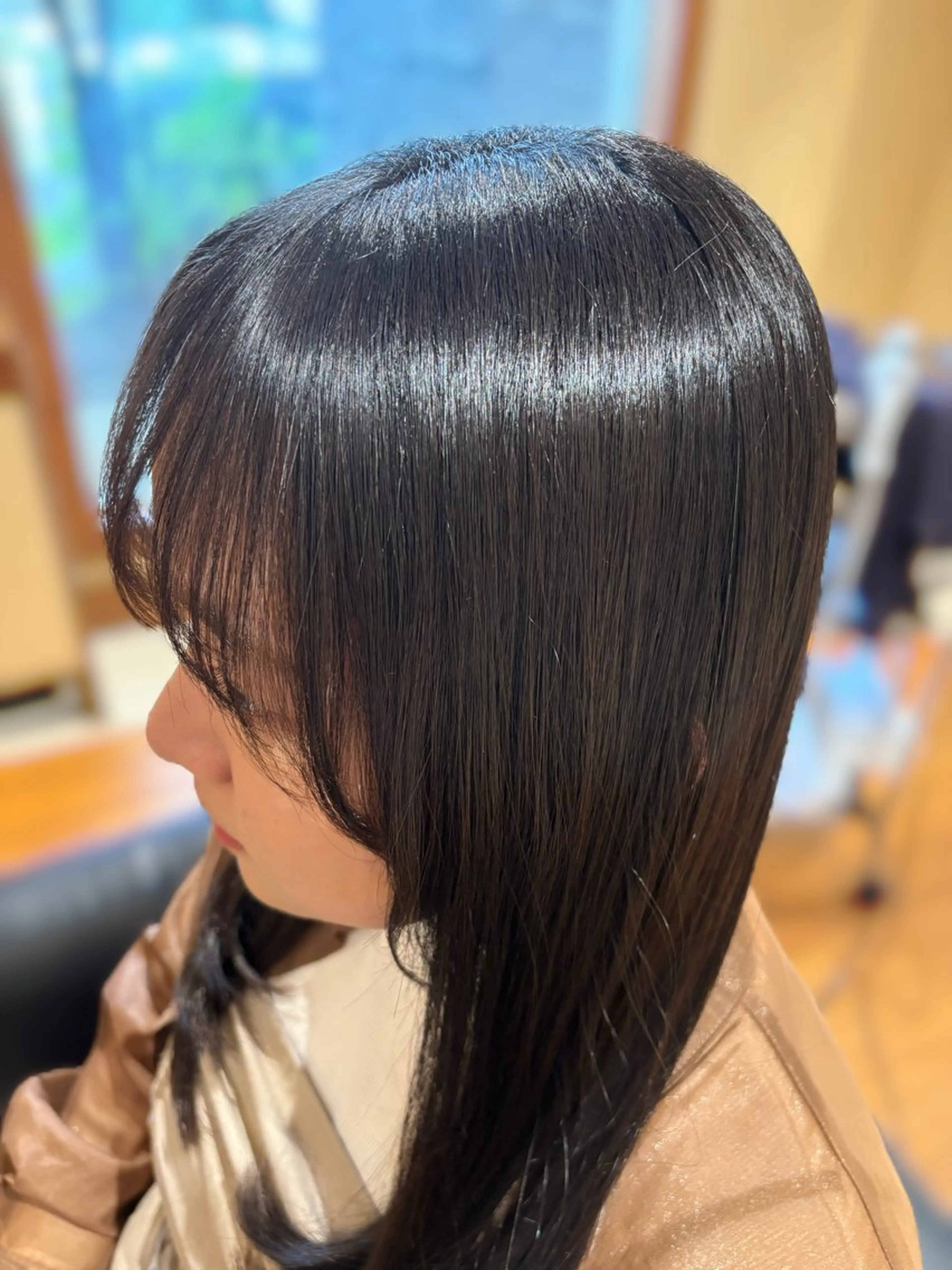 パーマ 縮毛矯正 カット 縮毛矯正 Uhair本山所属・⟡.·mamiya 縮毛矯正/ヘアセットのヘアスタイル