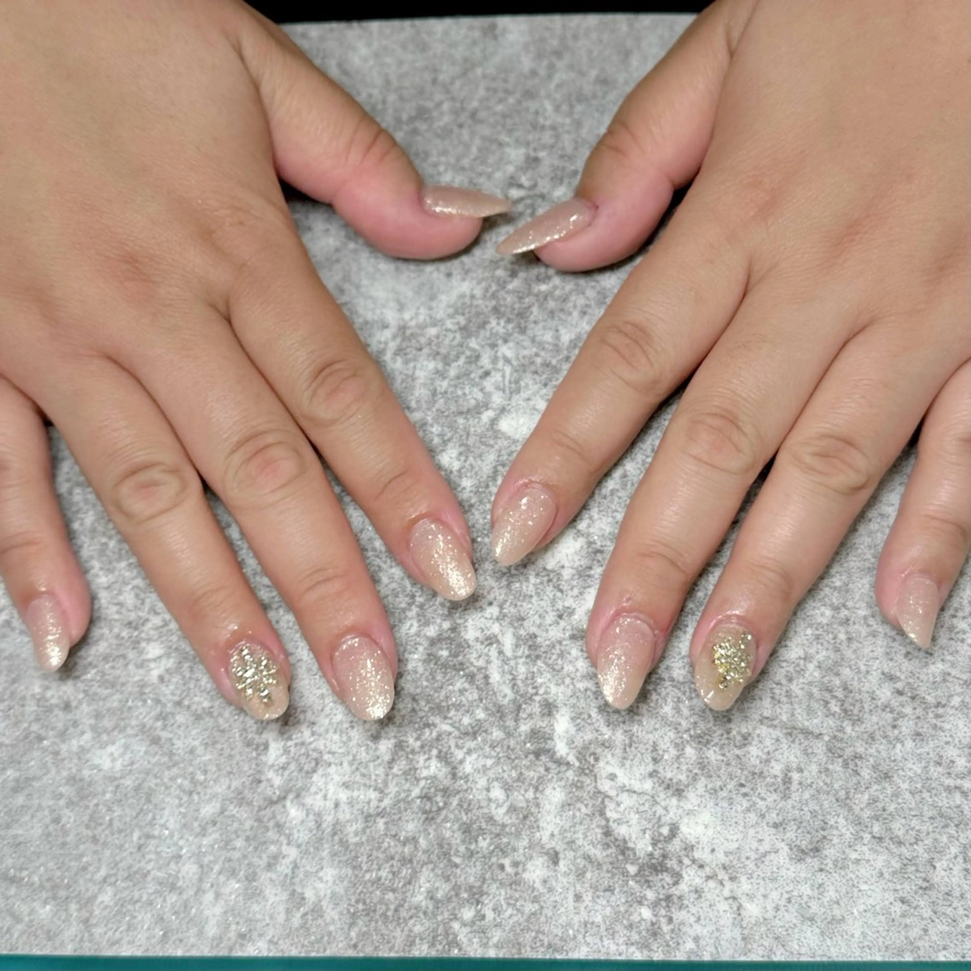 ネイル 長さ出し スカルプネイル wellmoon Tanaのネイルデザイン