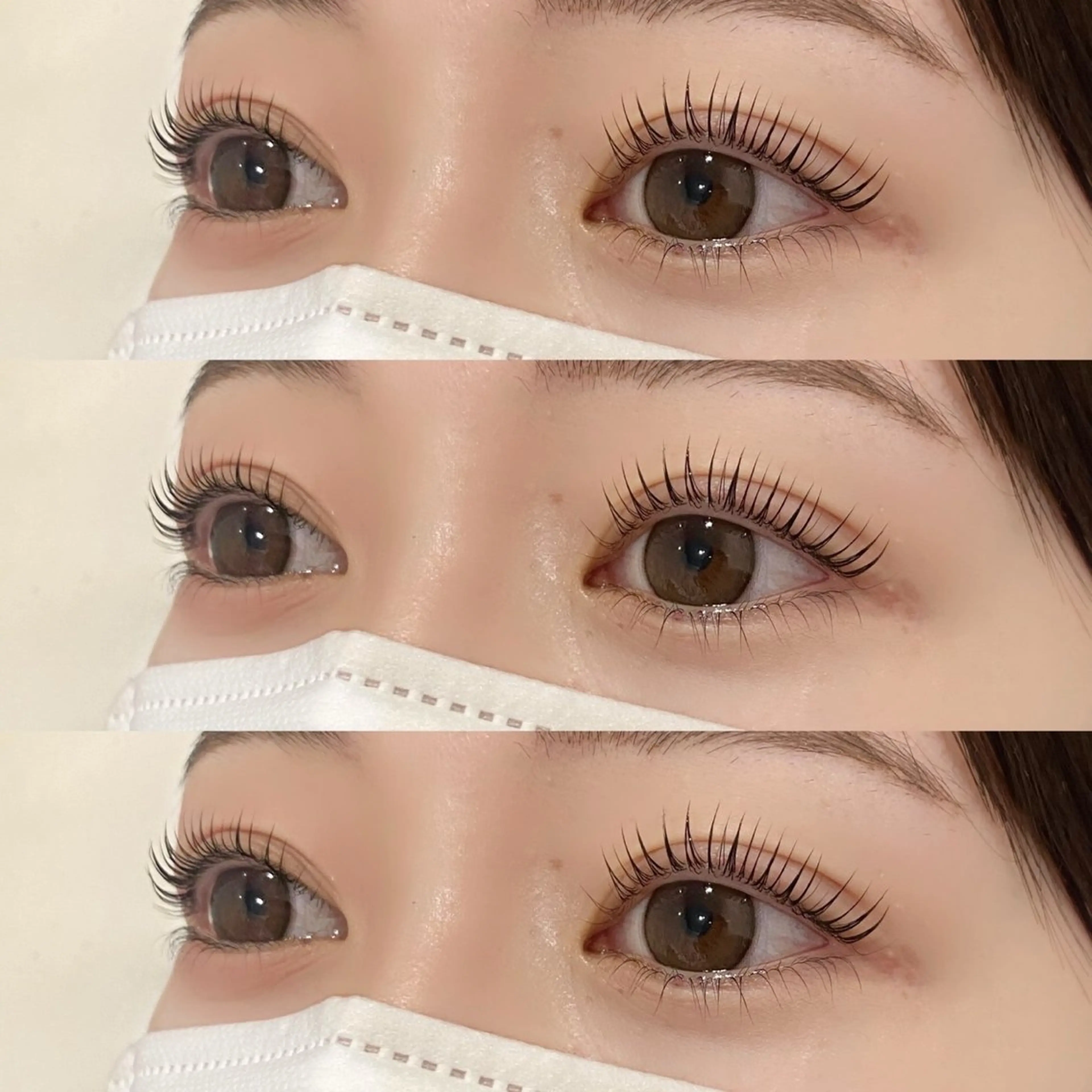 マツエク・マツパ パリジェンヌラッシュリフト マツパ Une fleur chihiroのマツエク・マツパデザイン