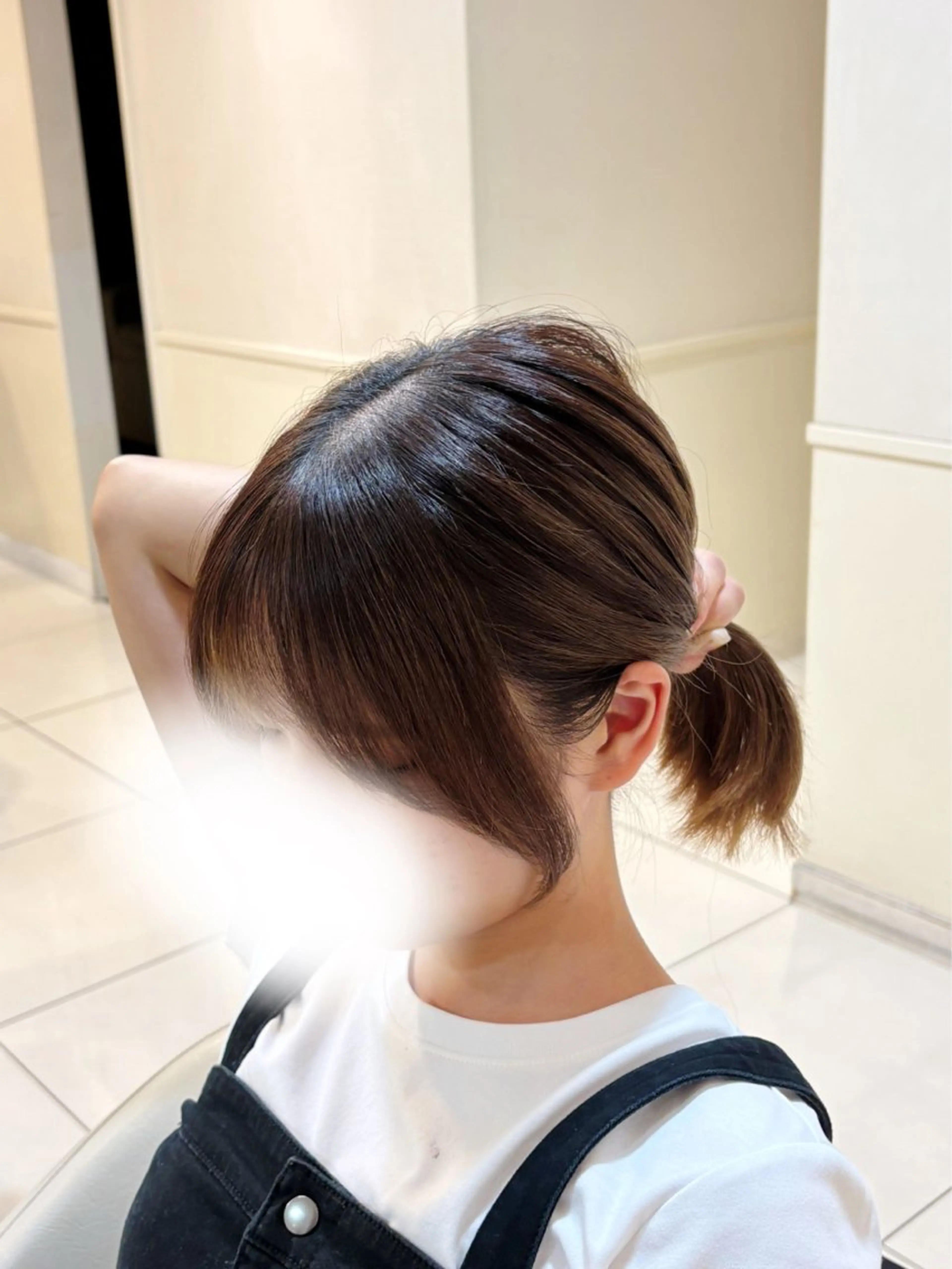 ミディアム おくれ毛 カット 高橋 佑のヘアスタイル