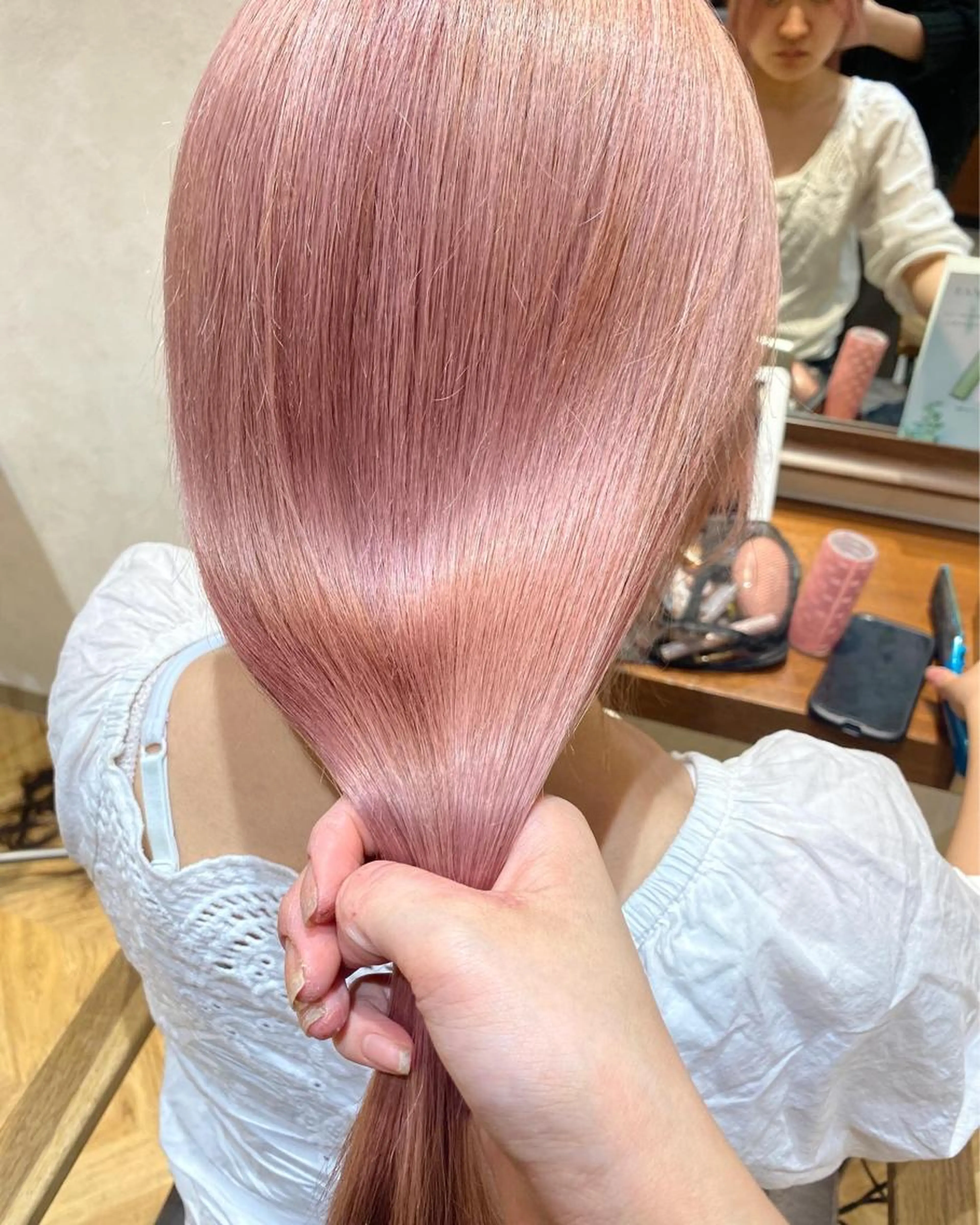 【最高級艶カラー】🎀カラー＋ダイヤモンドトリートメント🎀¥21600/髪質改善の写真