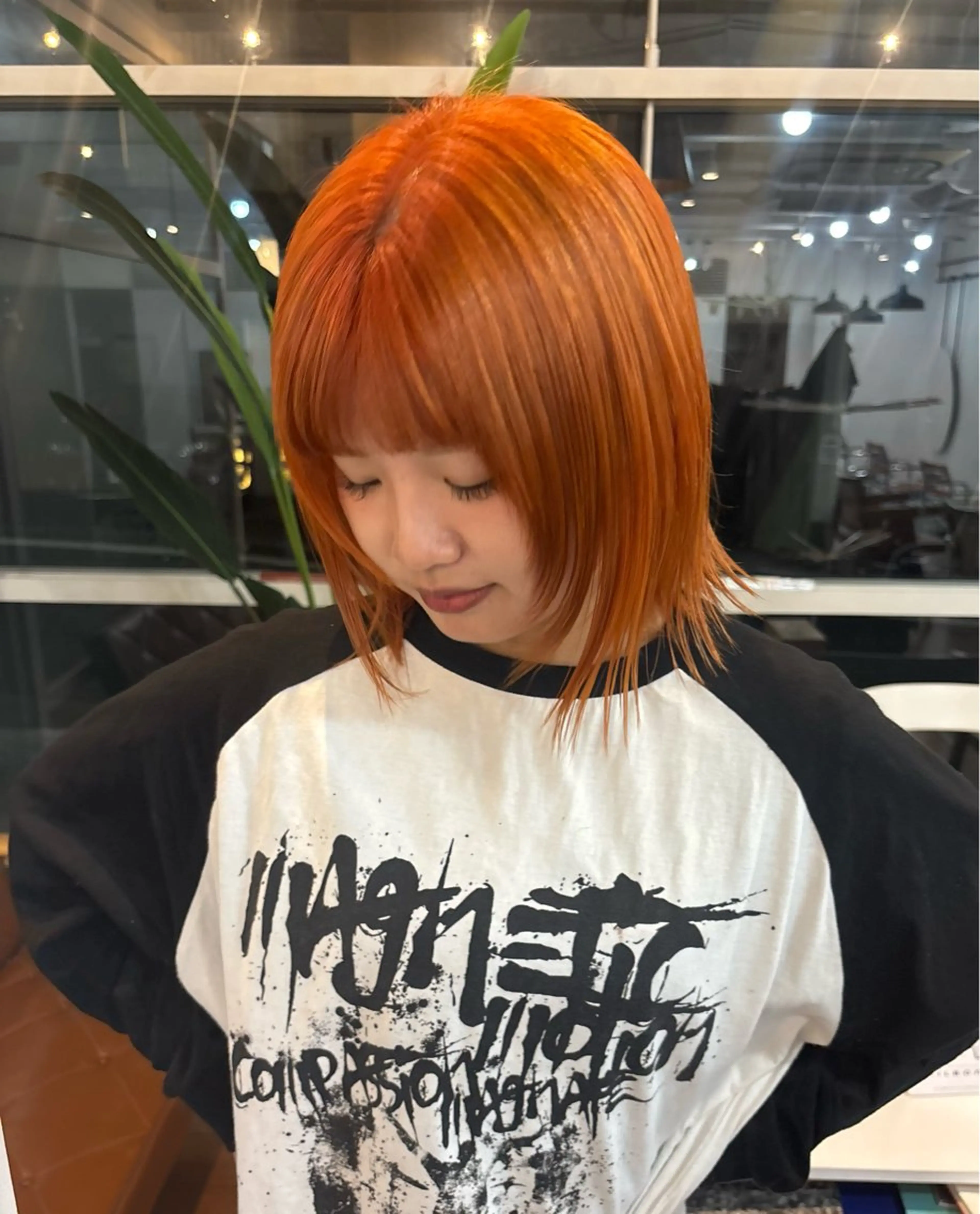 セミロング カラー ヘアカラー トリートメント パーマ/カラー 🍄Kurumi🍄のヘアスタイル